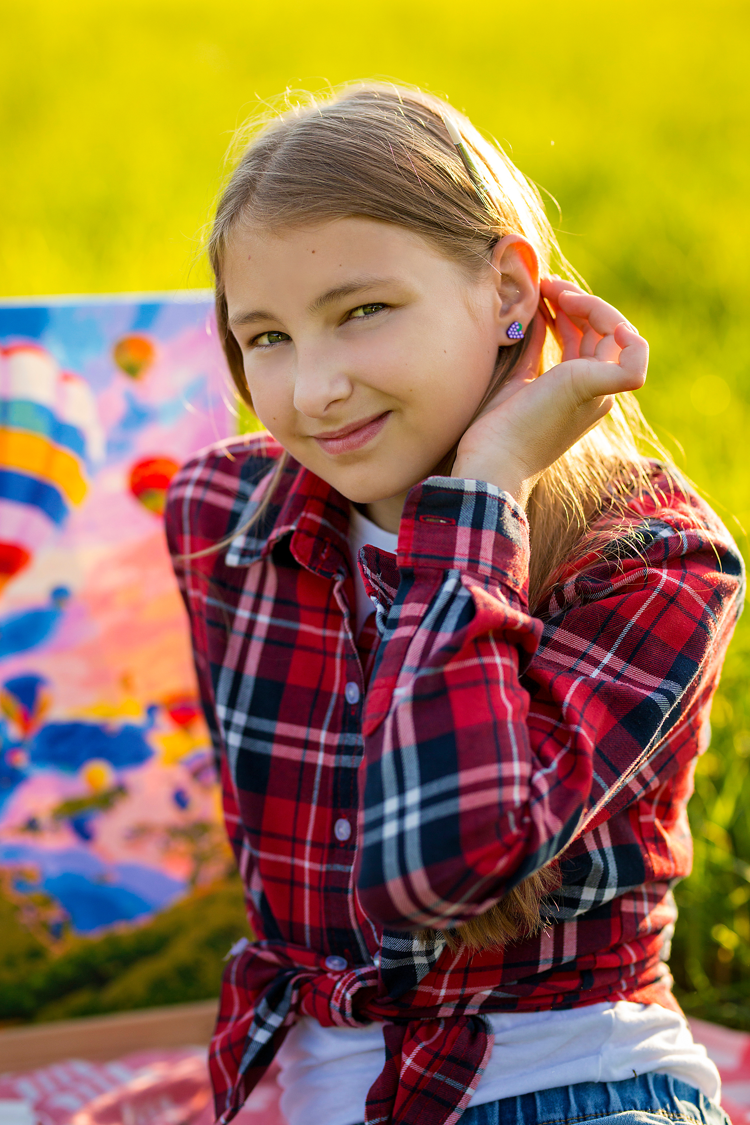 Фотосессия в поле. Семейный и свадебный фотограф в Санкт-Петербурге Татьяна Швыкова