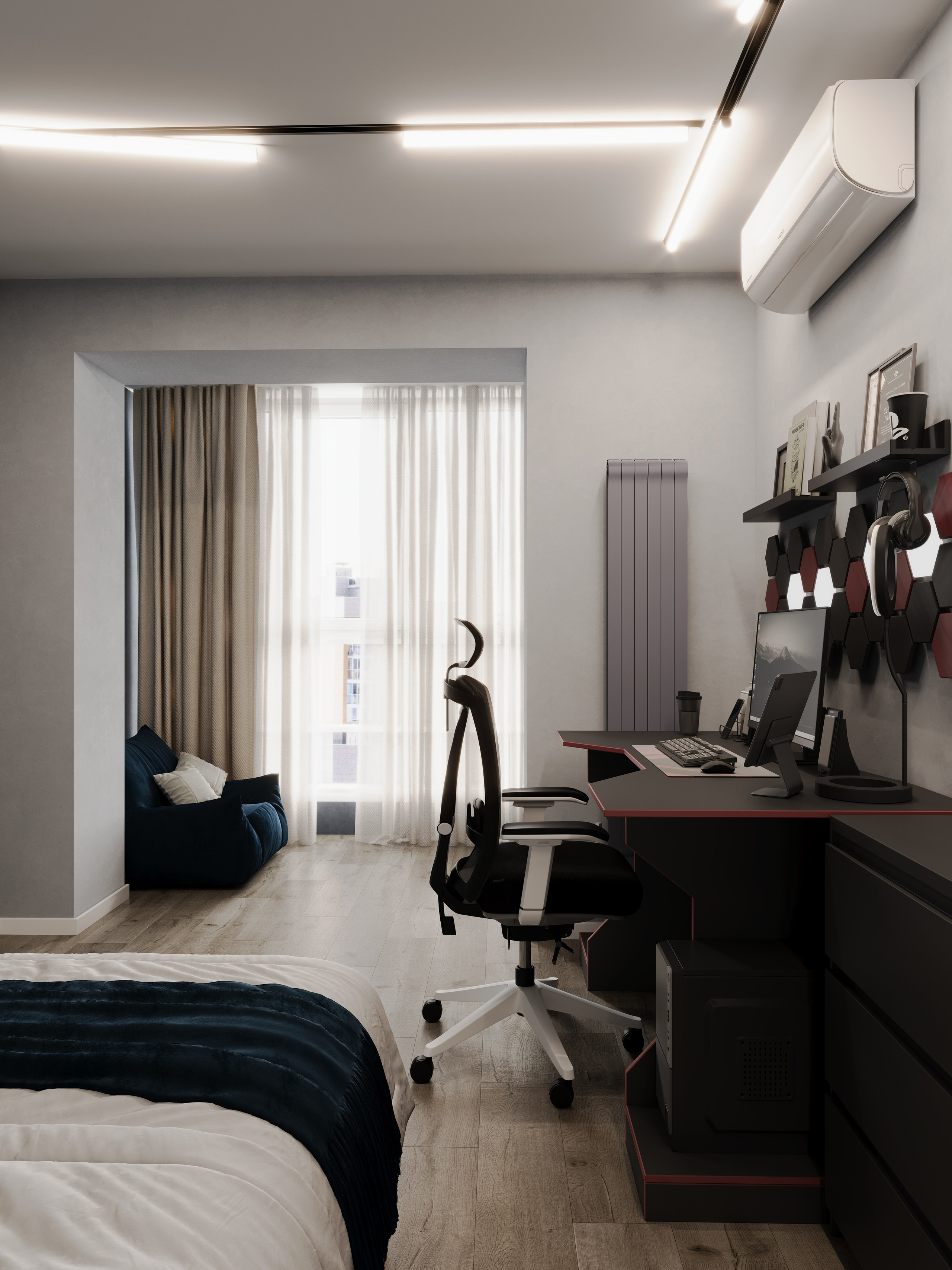 Квартира 133 кв. м. 3D визуализатор