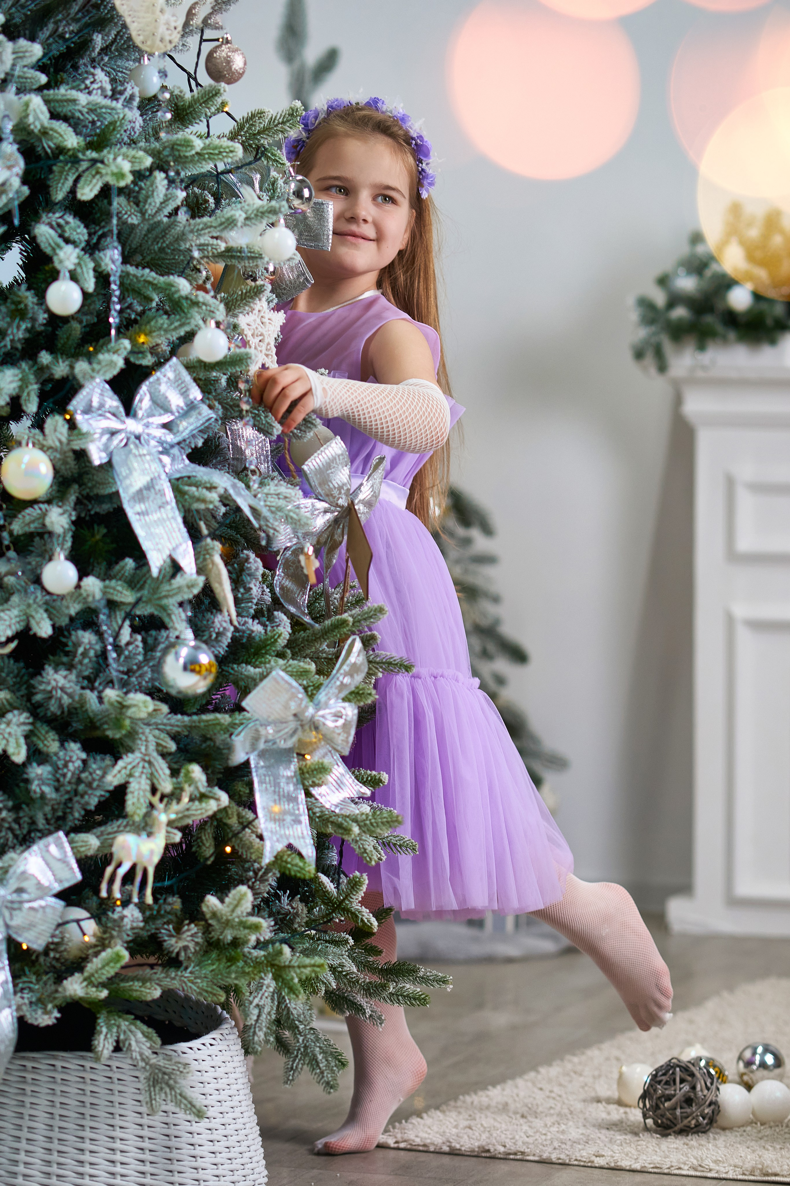 В новогодней фотостудии. Фотограф Владимир Артамонов