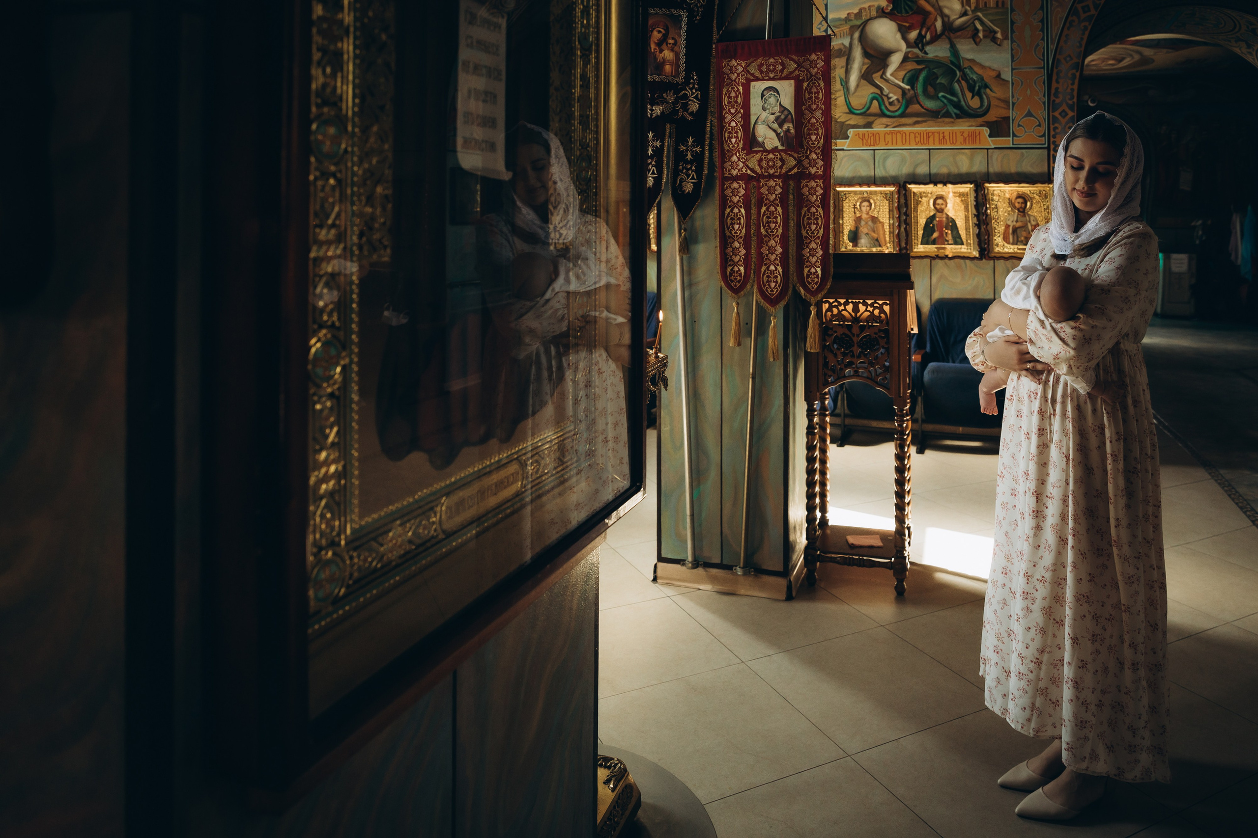 Таинство Крещения Ильи. Фотограф в Краснодаре Алла Потоцкая