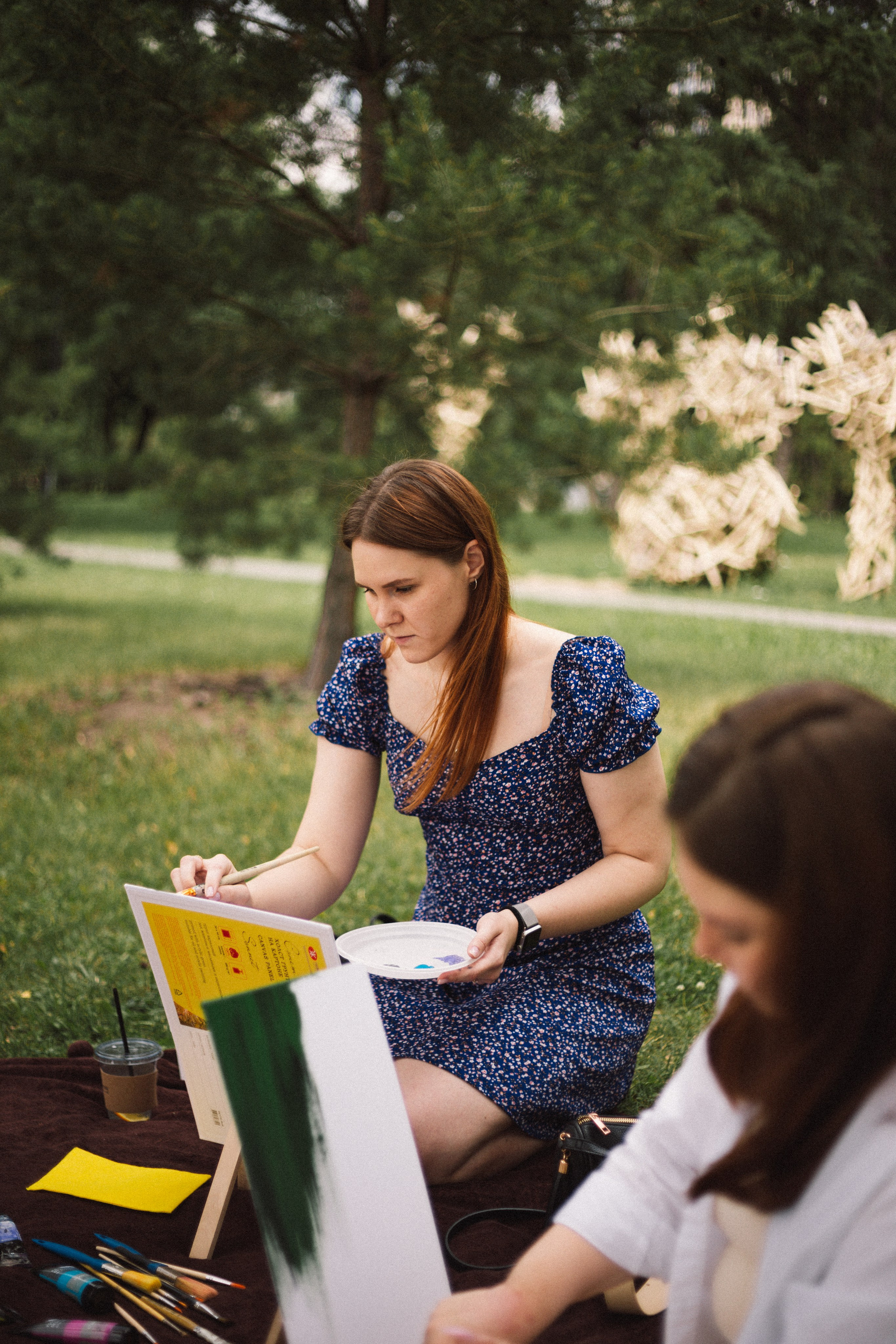 Арт-пикник. Свадебный и портретный фотограф в Новосибирске Любовь Исакова