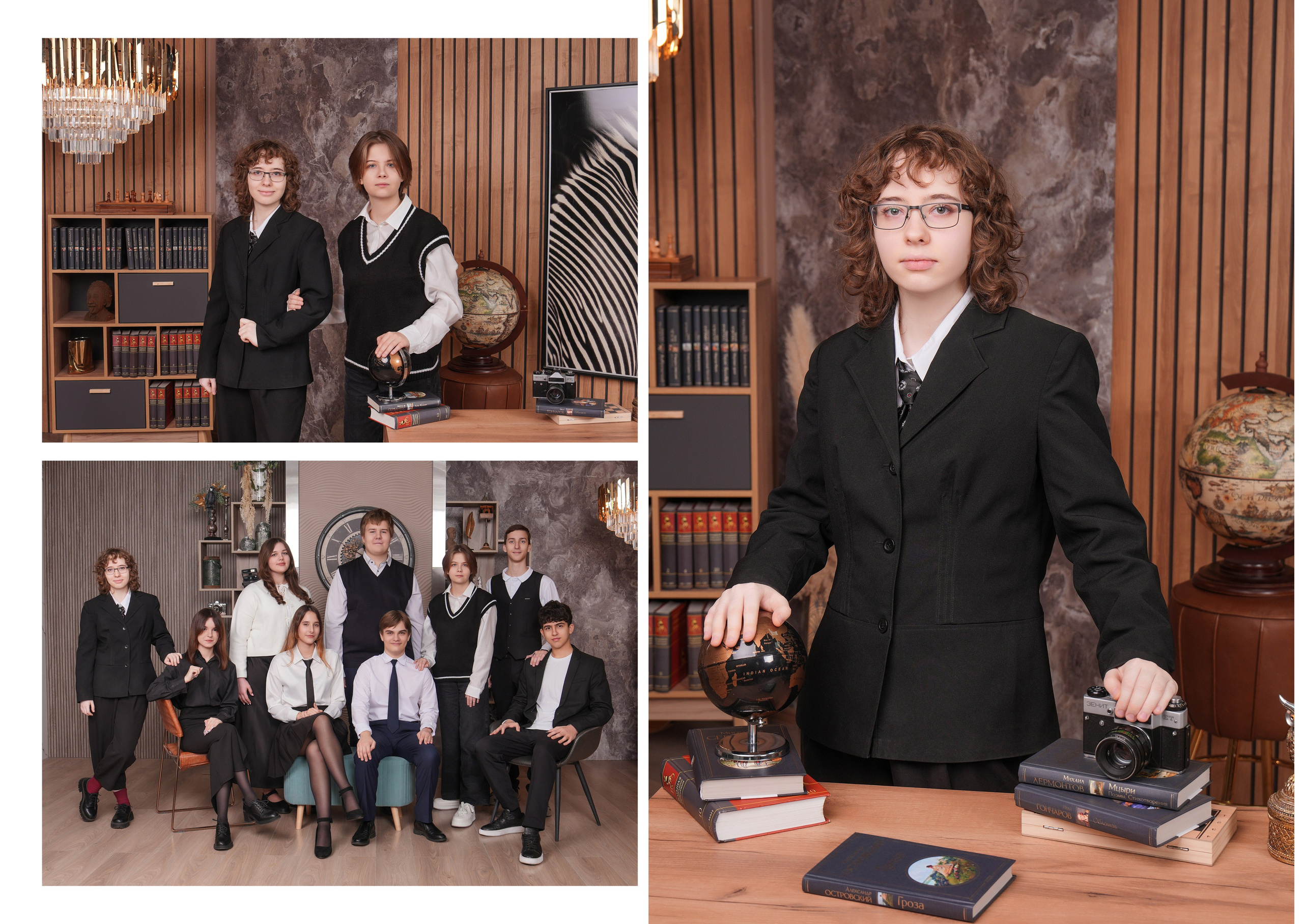 ГИМНАЗИЯ 82 9 Д. Красивый выпускной альбом в Краснодаре