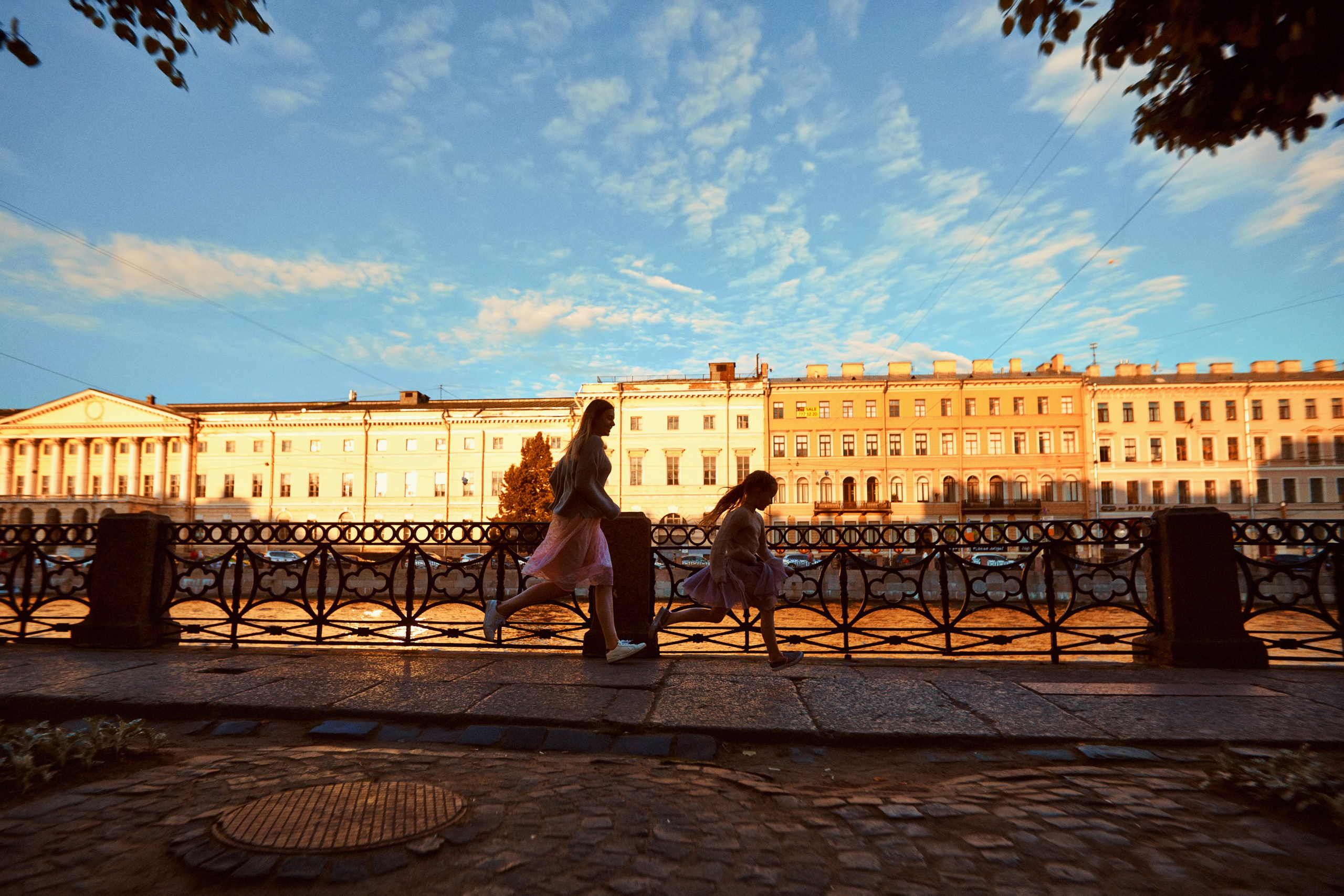 Питер, лето, вечер, крыши - семейная, Lifestyle фотосессия. Семейный Lifestyle фотограф в Санкт-Петербурге Марина Бокшицкая