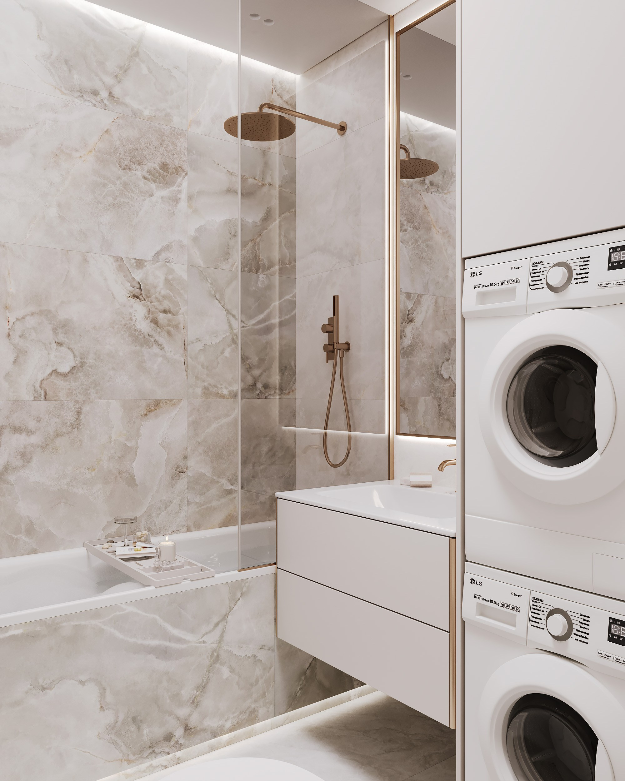 Проект 9 ЖК Западный порт 80 м². Artstudio17 Дизайн-студия Ирины Чабан в Москве