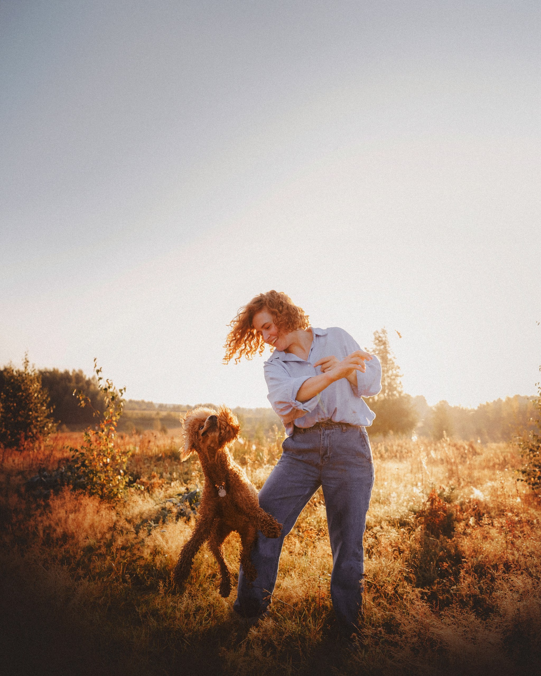 Юля, Кир и Цера. Фотограф анималист Осипчикова Мария