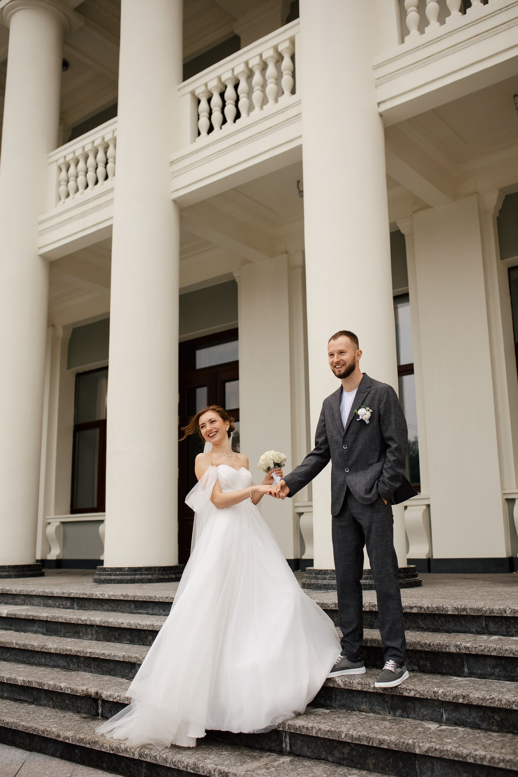 Константин и Антонина. Набережная.Дом Офицеров. Свадебный фотограф в Хабаровске