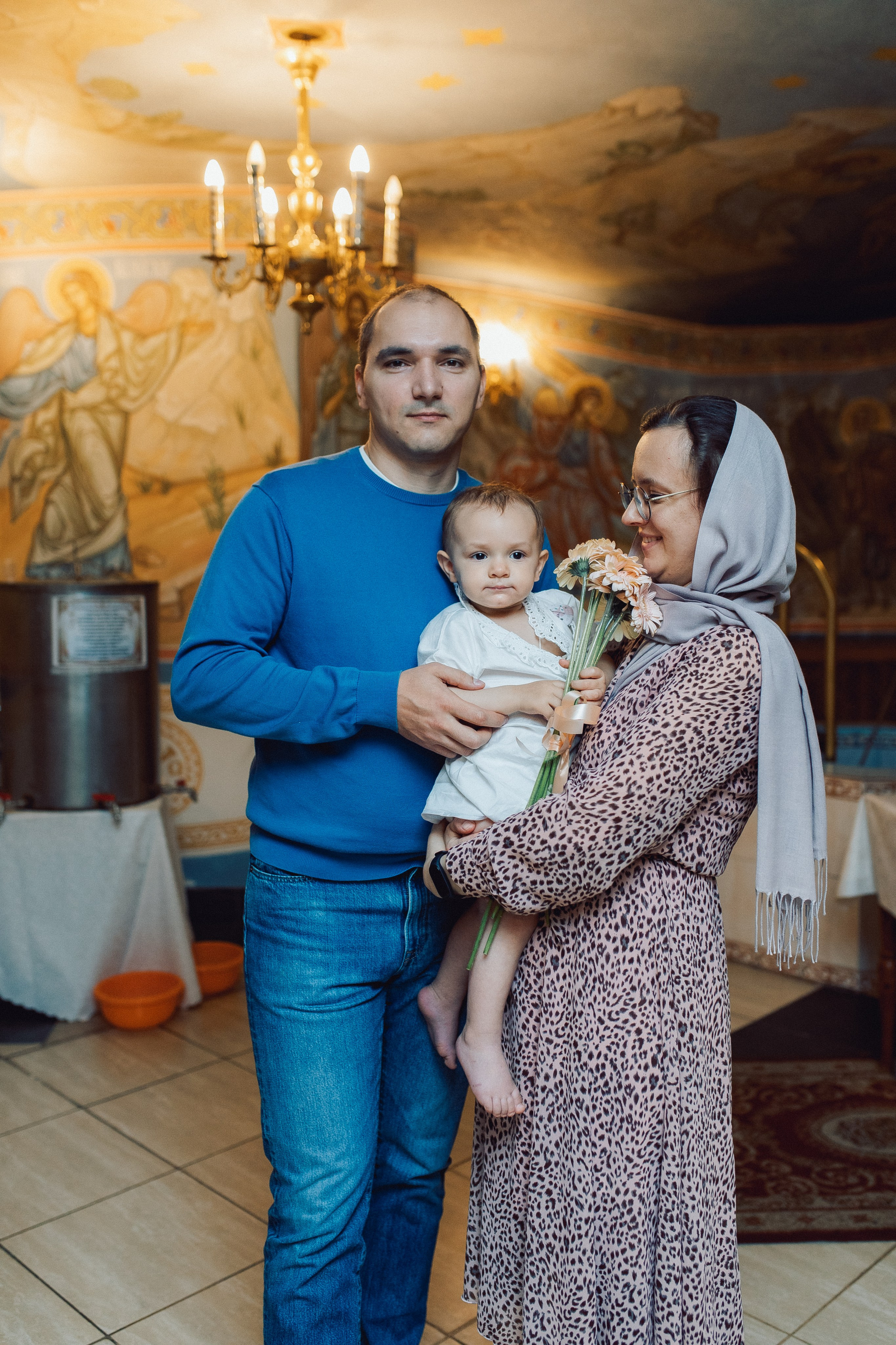 Крещение в Троицком соборе