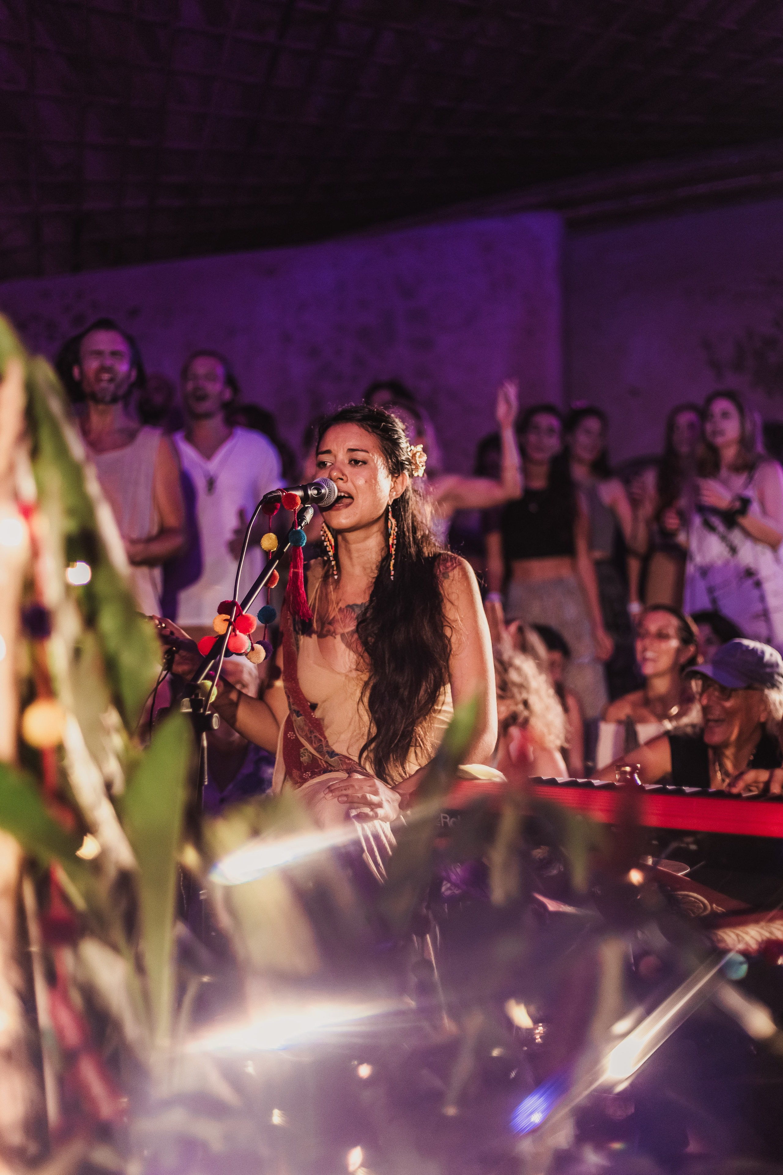 Hanuman Project kirtan at Alchemy april. Mariam Bagdasaryan