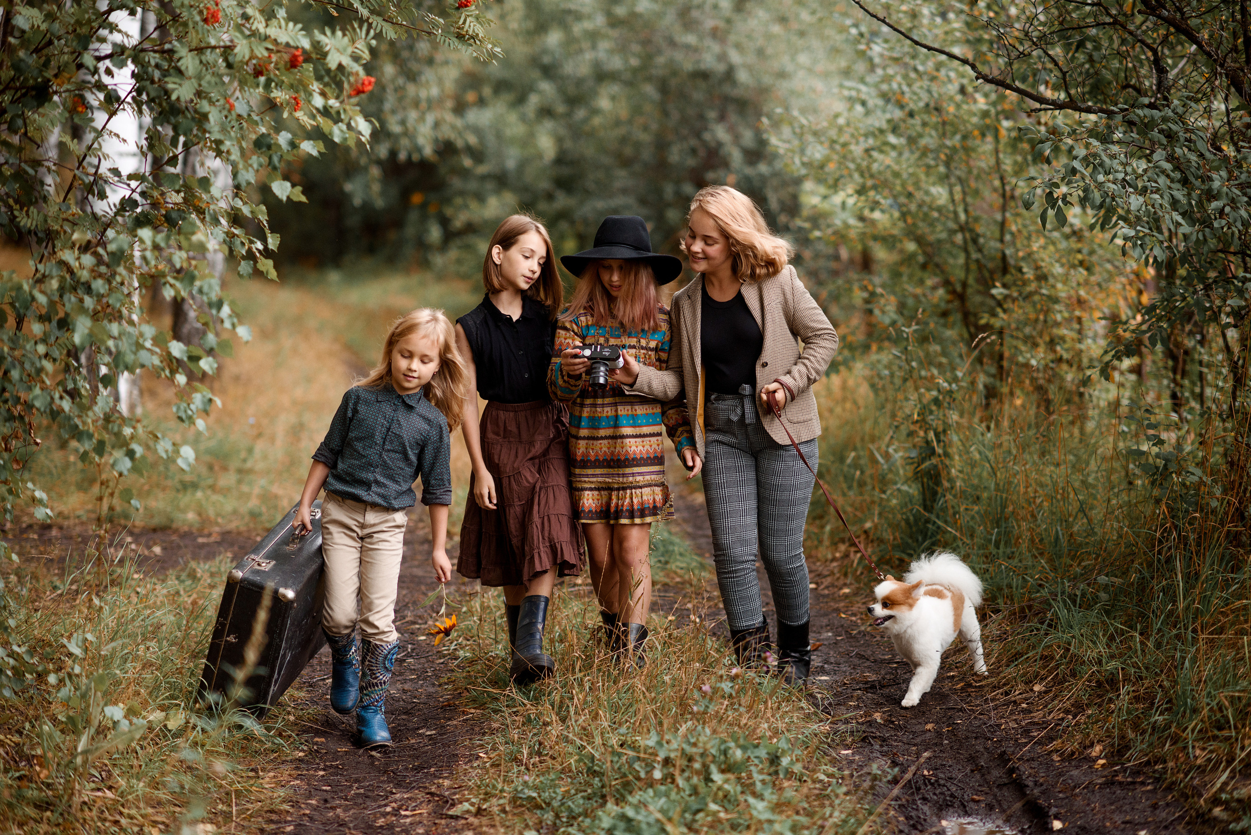 Детская фотосессия на природе. Профессиональный фотограф. Портрет, семья, дети