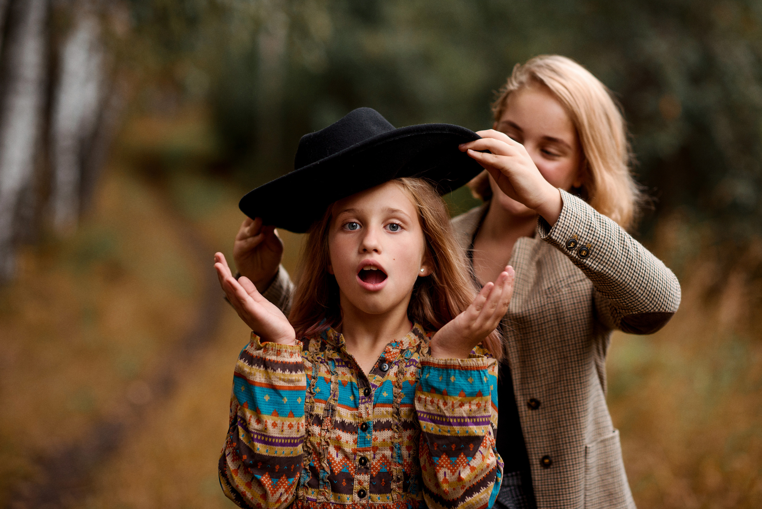 Детская фотосессия на природе. Профессиональный фотограф. Портрет, семья, дети