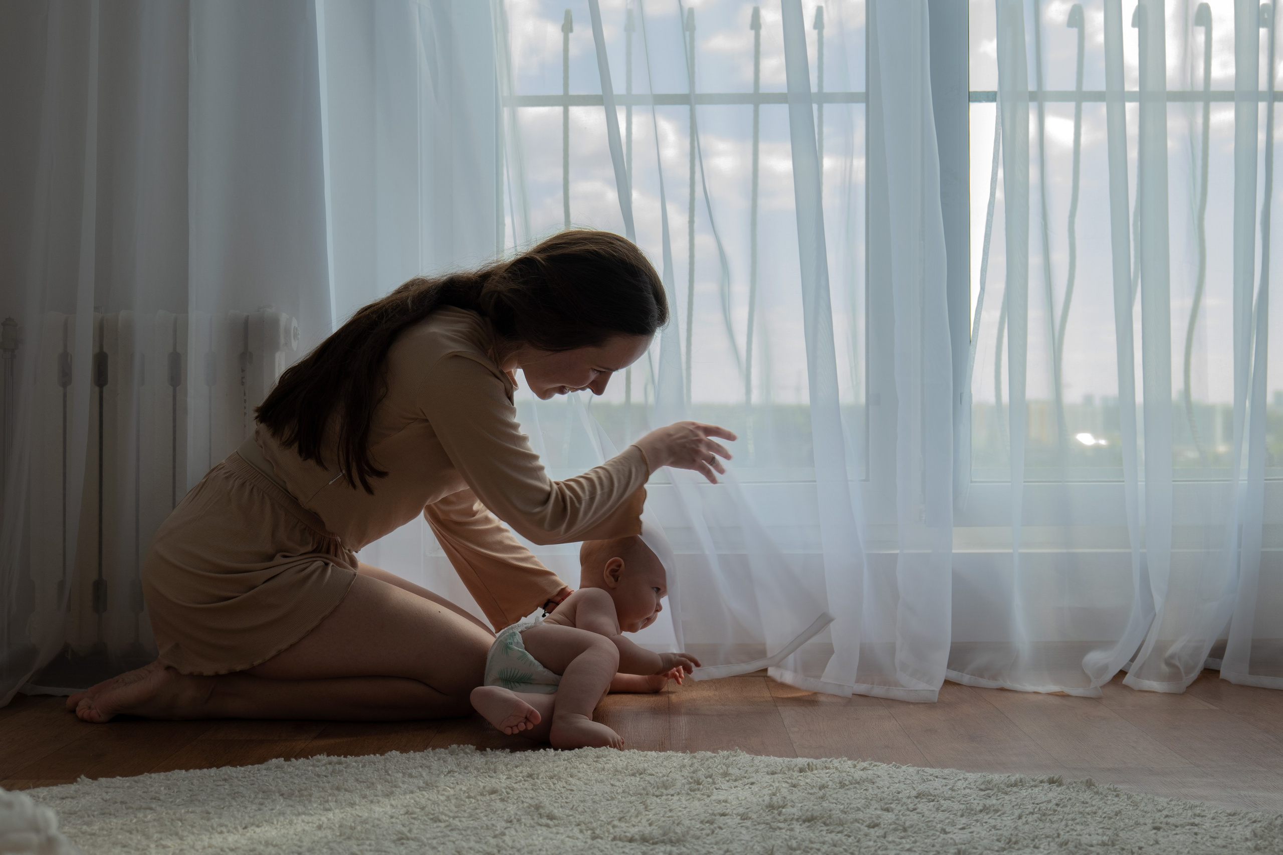 Мама и малыш 6 мес. Фотограф видеограф Ольга Василевская