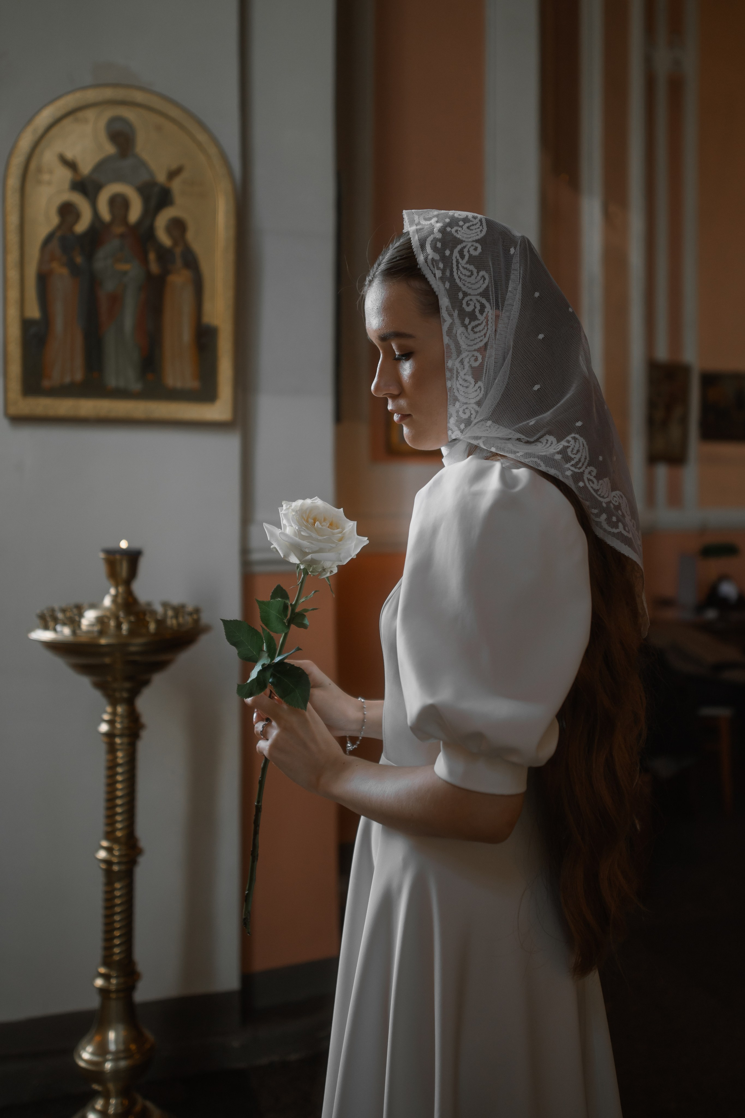 Венчание в Чесменском храме. Фотограф на крещение и венчание, семейный фотограф в Санкт-Петербурге