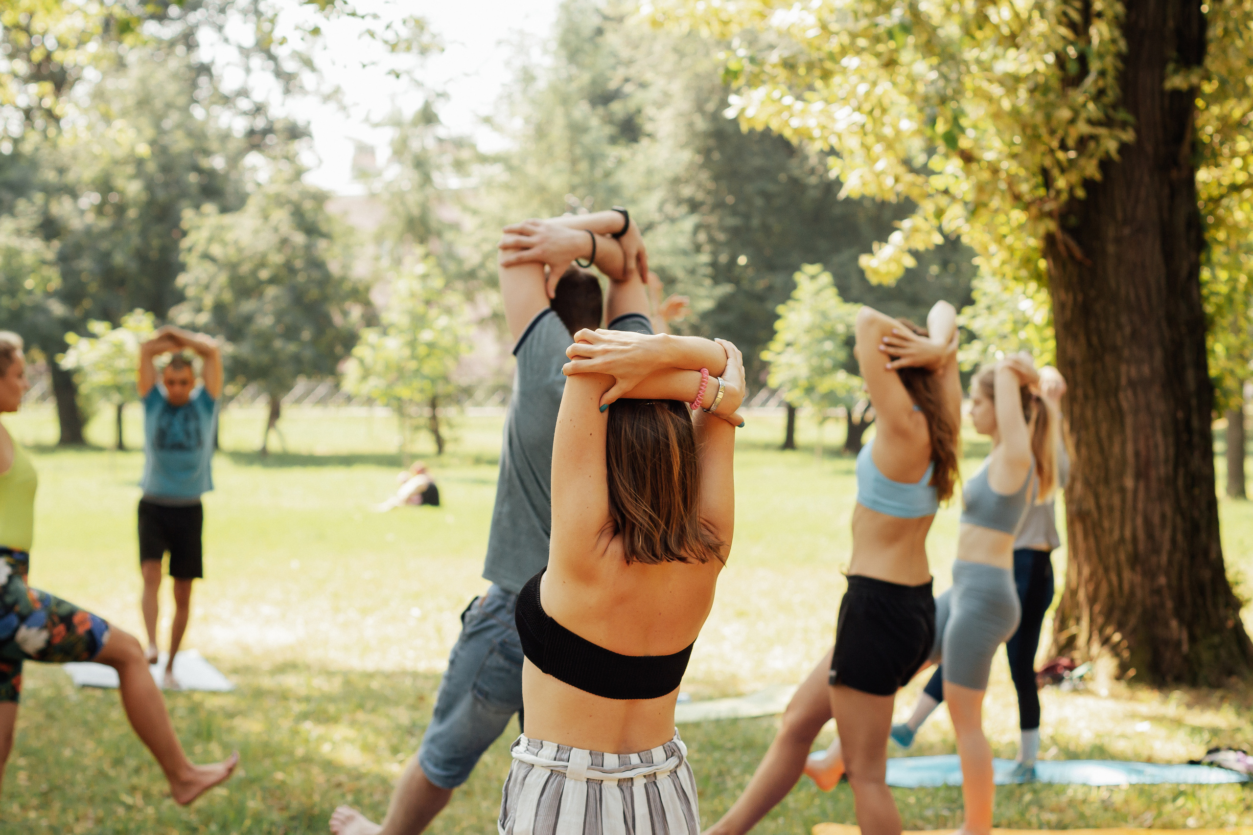 Йога в парке с Викторией. 10 июля 2021. Санкт-Петербург. Ваш персональный фотограф в Волжском Мария Морозова