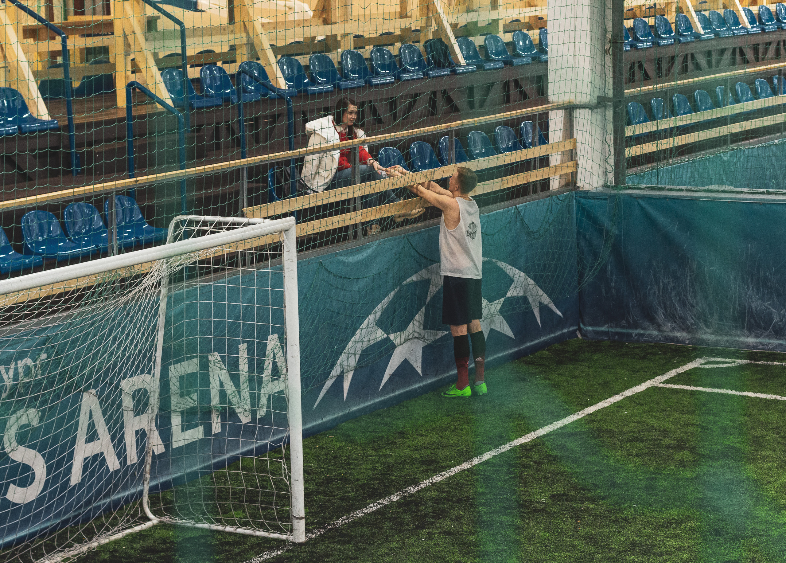 Товарищеский футбольный матч. Март 2019 год. Санкт-Петербург. Ваш персональный фотограф в Волжском Мария Морозова