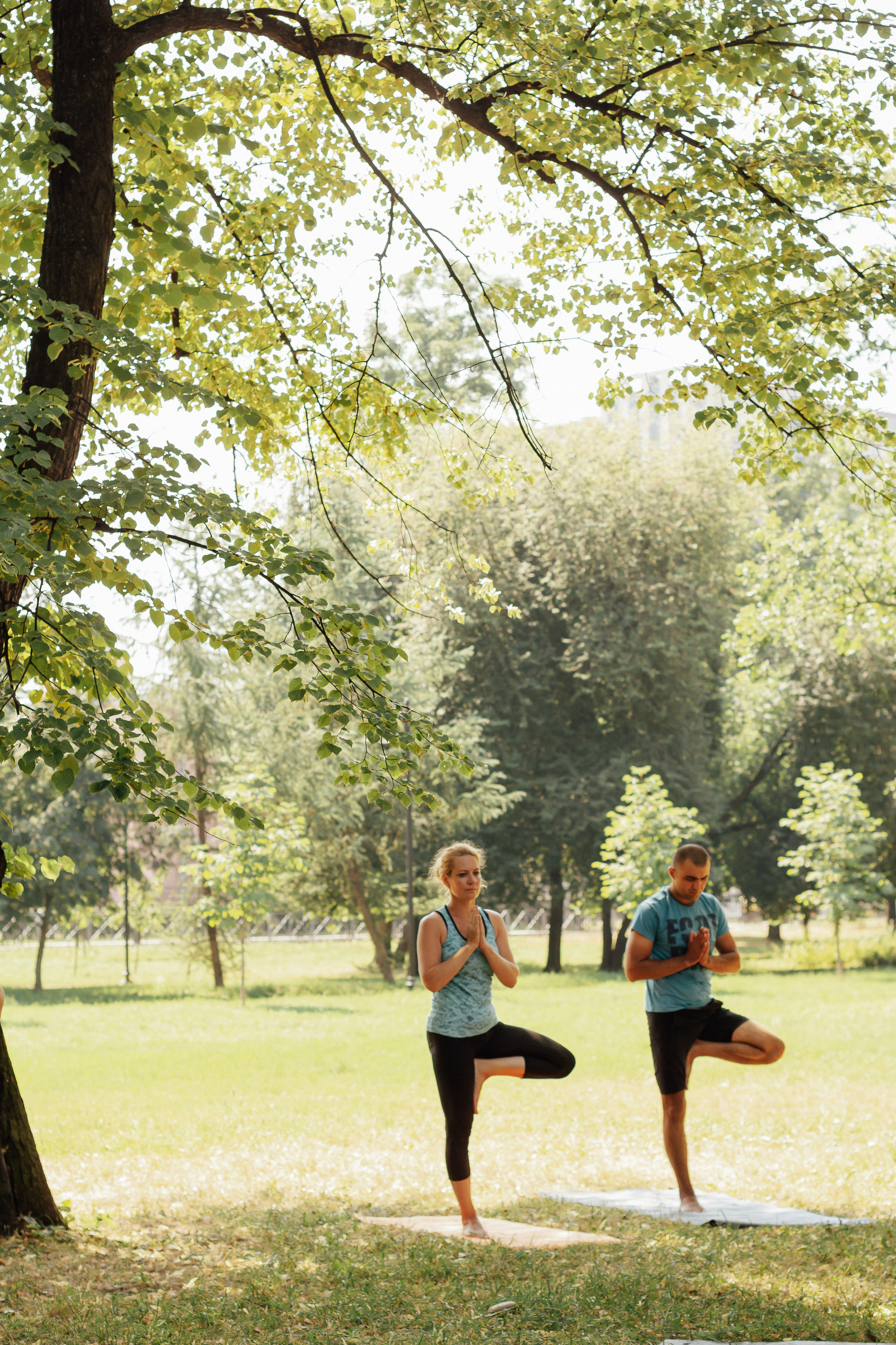 Йога в парке с Викторией. 10 июля 2021. Санкт-Петербург. Ваш персональный фотограф в Волжском Мария Морозова