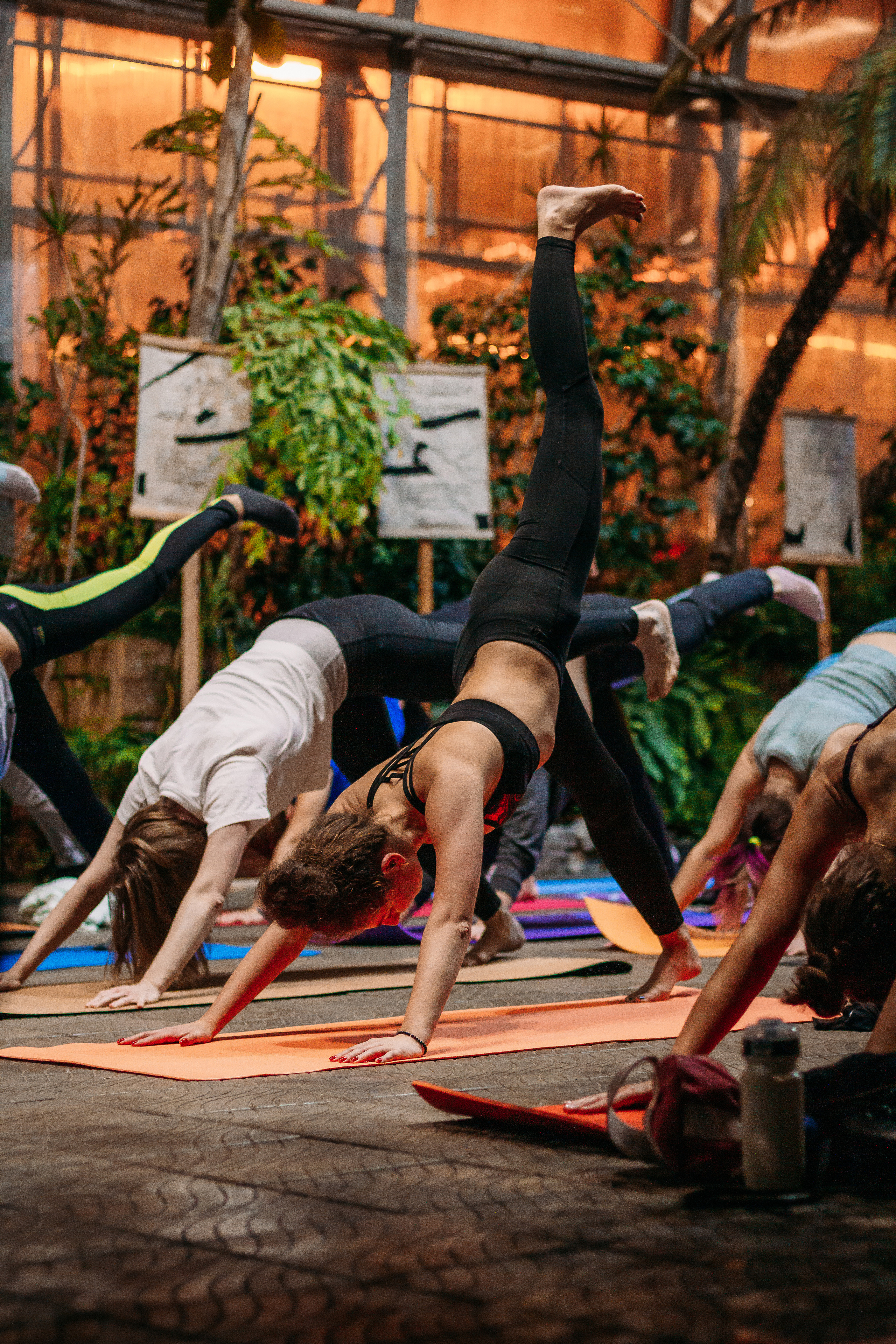 Йога с Анастасией Райденковой в Оранжерее. 16 сентября 2020. Санкт-Петербург. Ваш персональный фотограф в Волжском Мария Морозова