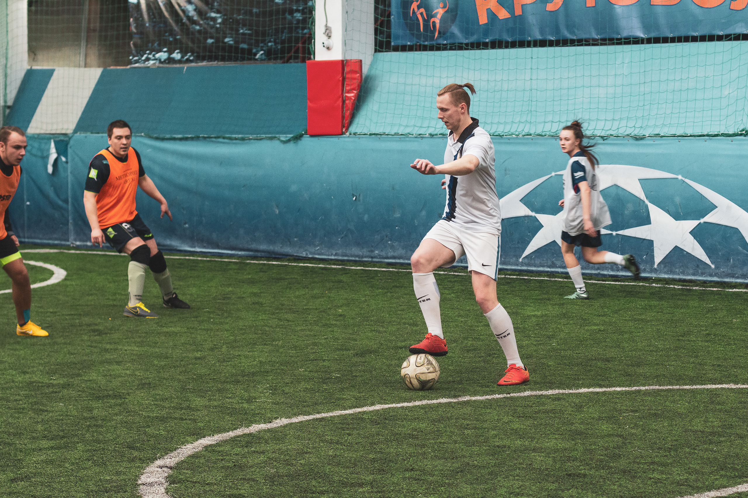 Товарищеский футбольный матч. Март 2019 год. Санкт-Петербург. Ваш персональный фотограф в Волжском Мария Морозова