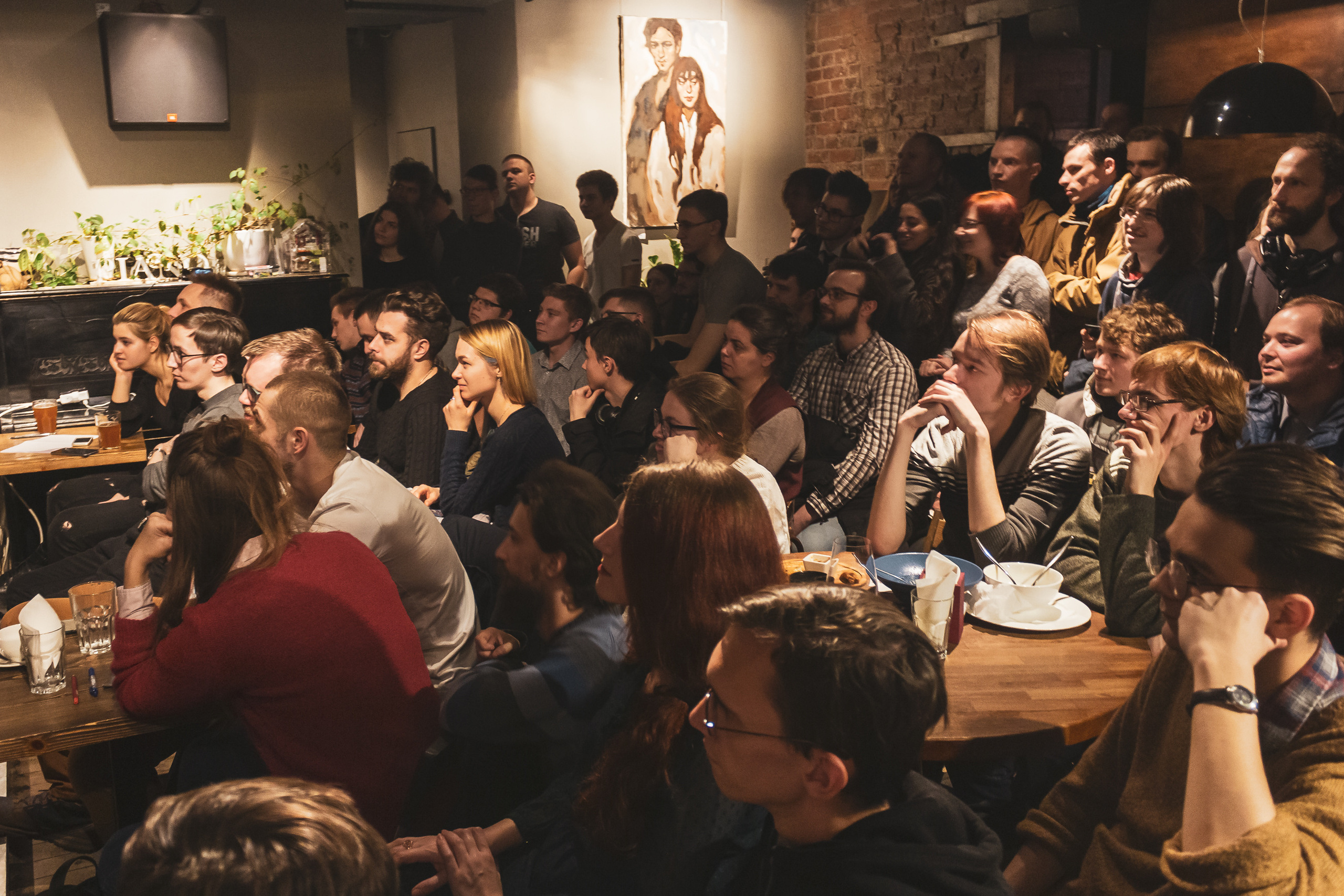 Лекция Алексея Савватеева в баре «Бакалавриат». 04-03-2019 г. Санкт-Петербург. Ваш персональный фотограф в Волжском Мария Морозова