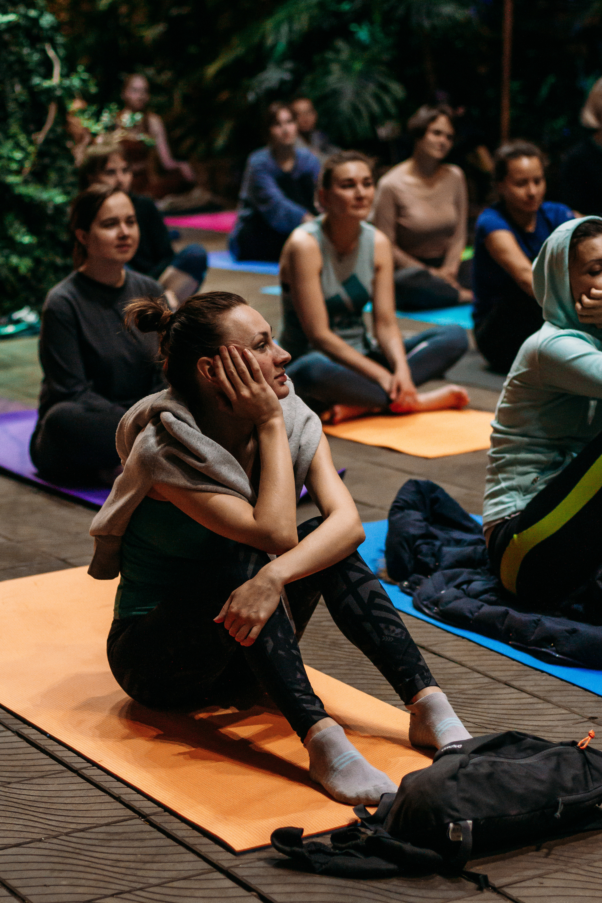 Йога с Анастасией Райденковой в Оранжерее. 16 сентября 2020. Санкт-Петербург. Ваш персональный фотограф в Волжском Мария Морозова