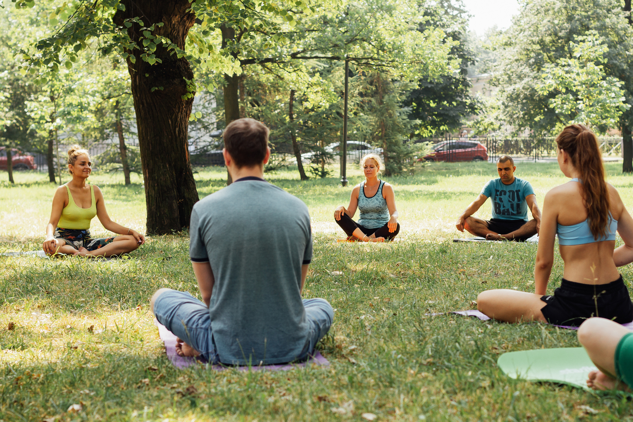 Йога в парке с Викторией. 10 июля 2021. Санкт-Петербург. Ваш персональный фотограф в Волжском Мария Морозова