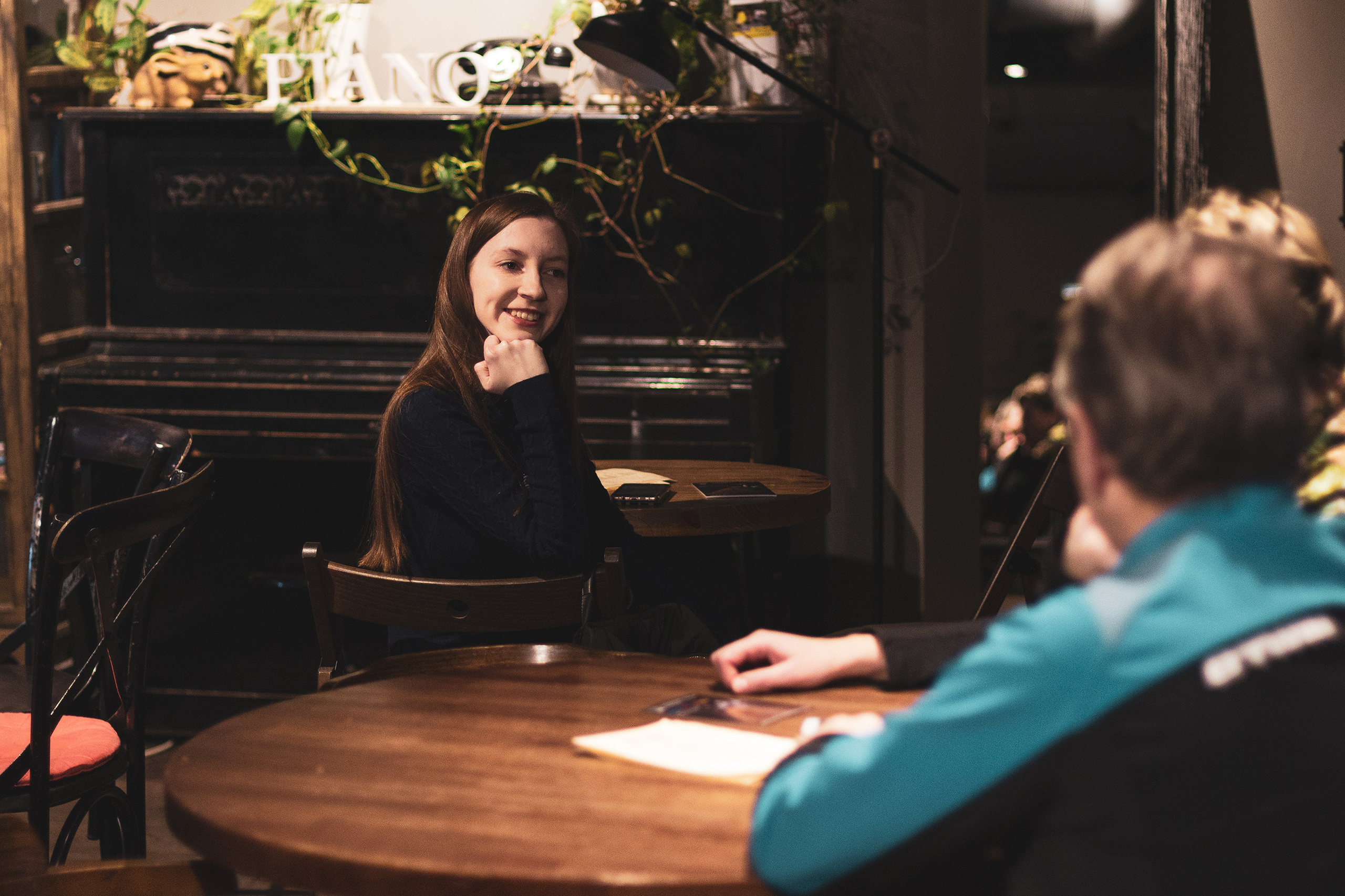 Лекция Варвары Летягиной в баре «Бакалавриат». 09-02-2019 г. Санкт-Петербург. Ваш персональный фотограф в Волжском Мария Морозова