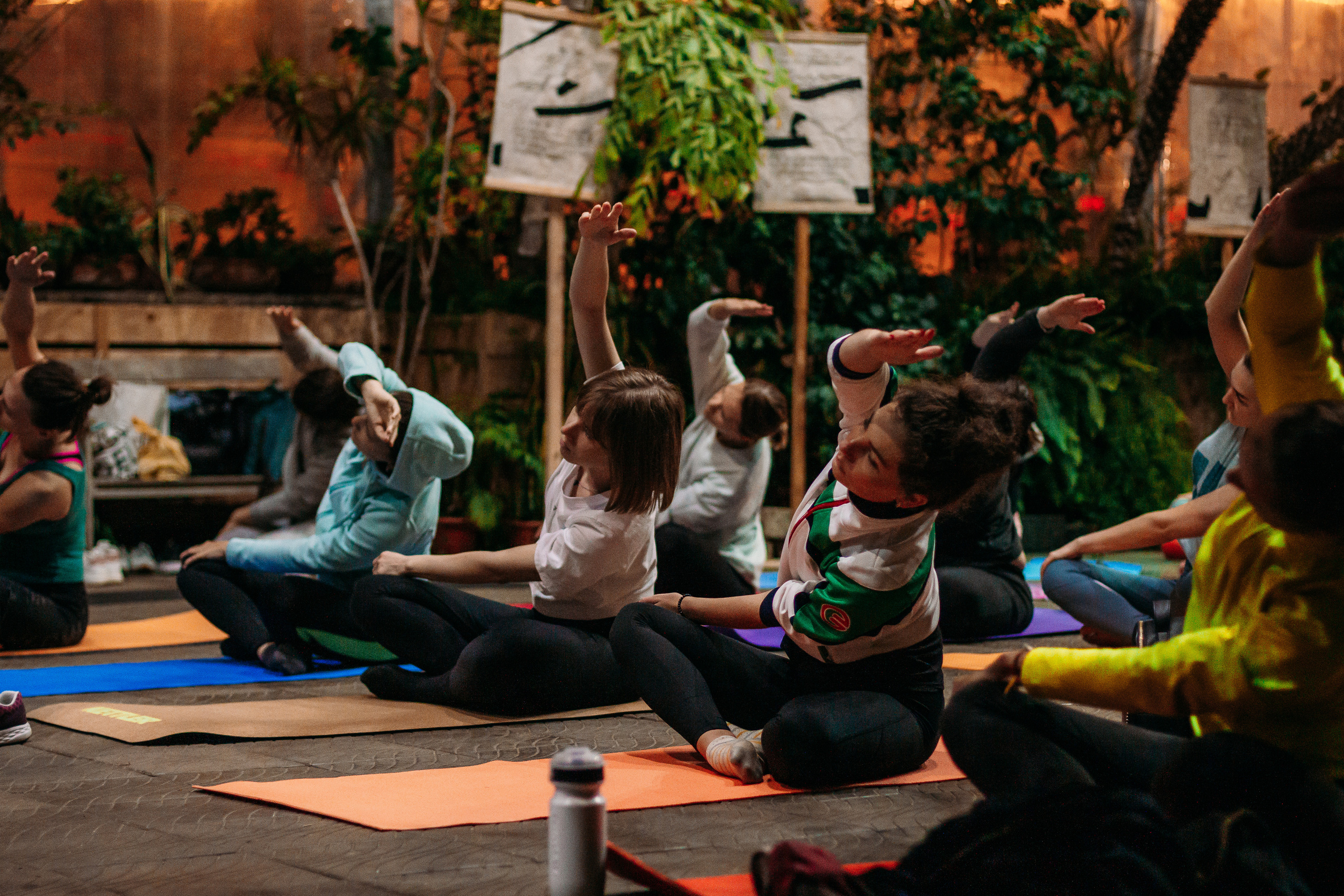 Йога с Анастасией Райденковой в Оранжерее. 16 сентября 2020. Санкт-Петербург. Ваш персональный фотограф в Волжском Мария Морозова