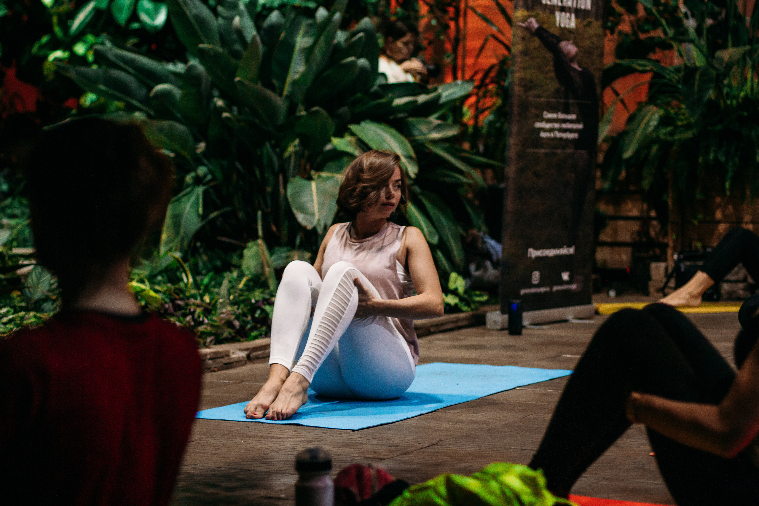 Йога с Анастасией Райденковой в Оранжерее. 16 сентября 2020. Санкт-Петербург. Ваш персональный фотограф в Волжском Мария Морозова