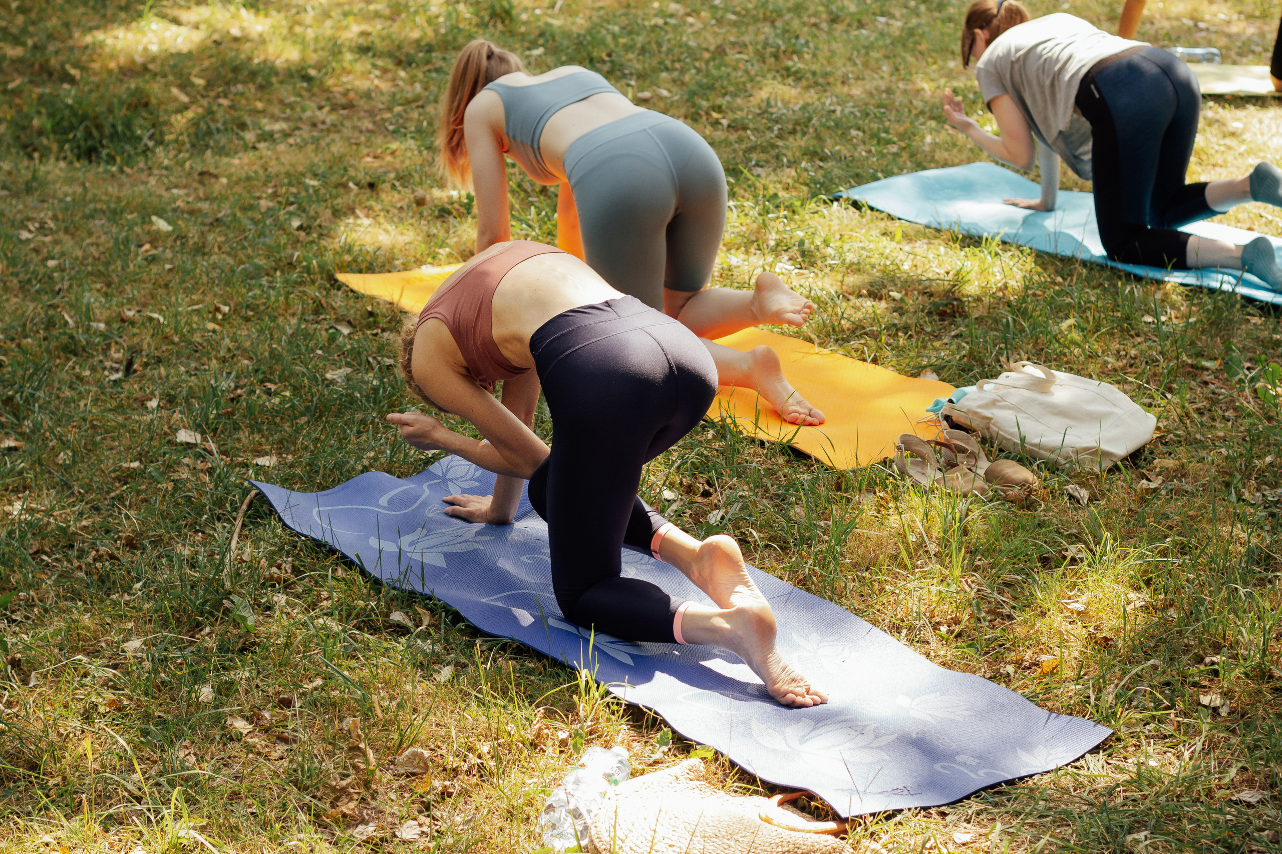 Йога в парке с Викторией. 10 июля 2021. Санкт-Петербург. Ваш персональный фотограф в Волжском Мария Морозова