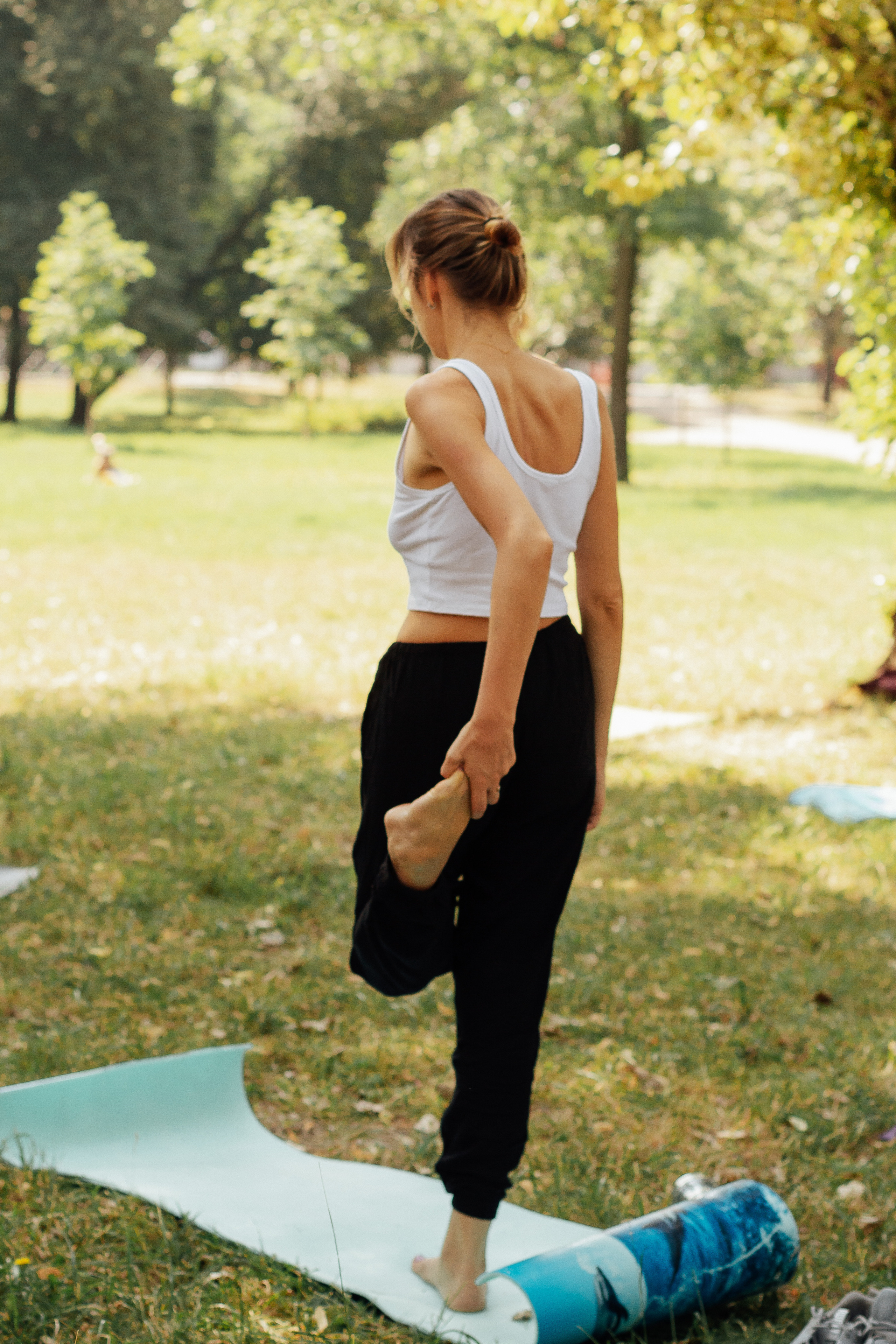 Йога в парке с Викторией. 10 июля 2021. Санкт-Петербург. Ваш персональный фотограф в Волжском Мария Морозова