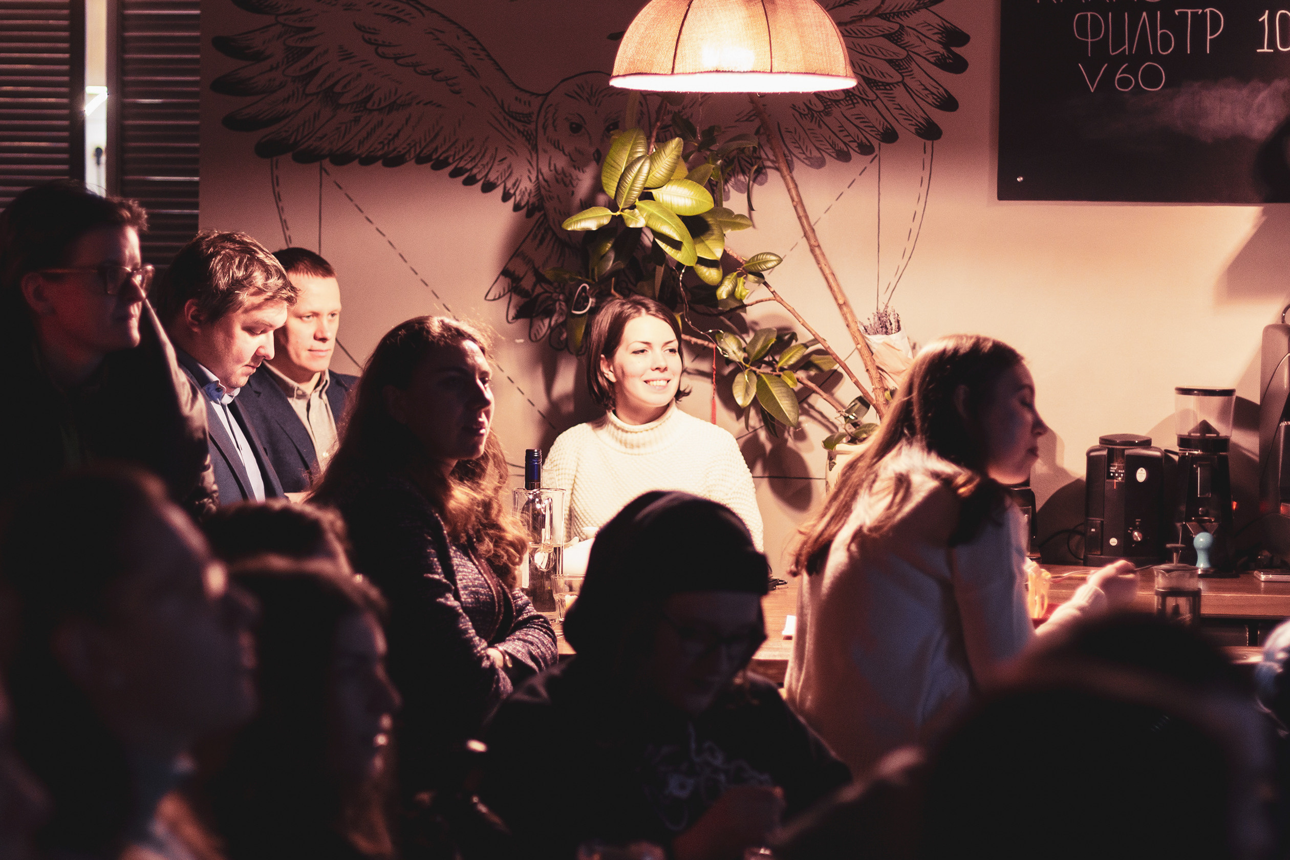 Лекция Иры Васильевой в баре «Бакалавриат». 24.01.2019 Санкт-Петербург. Ваш персональный фотограф в Волжском Мария Морозова