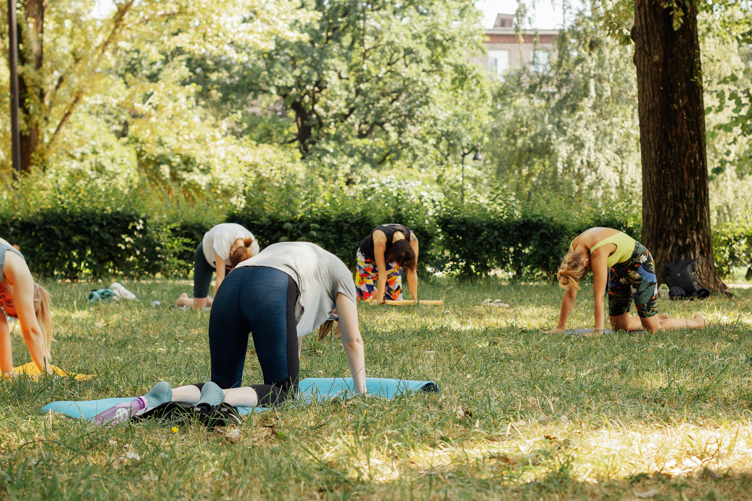 Йога в парке с Викторией. 10 июля 2021. Санкт-Петербург. Ваш персональный фотограф в Волжском Мария Морозова