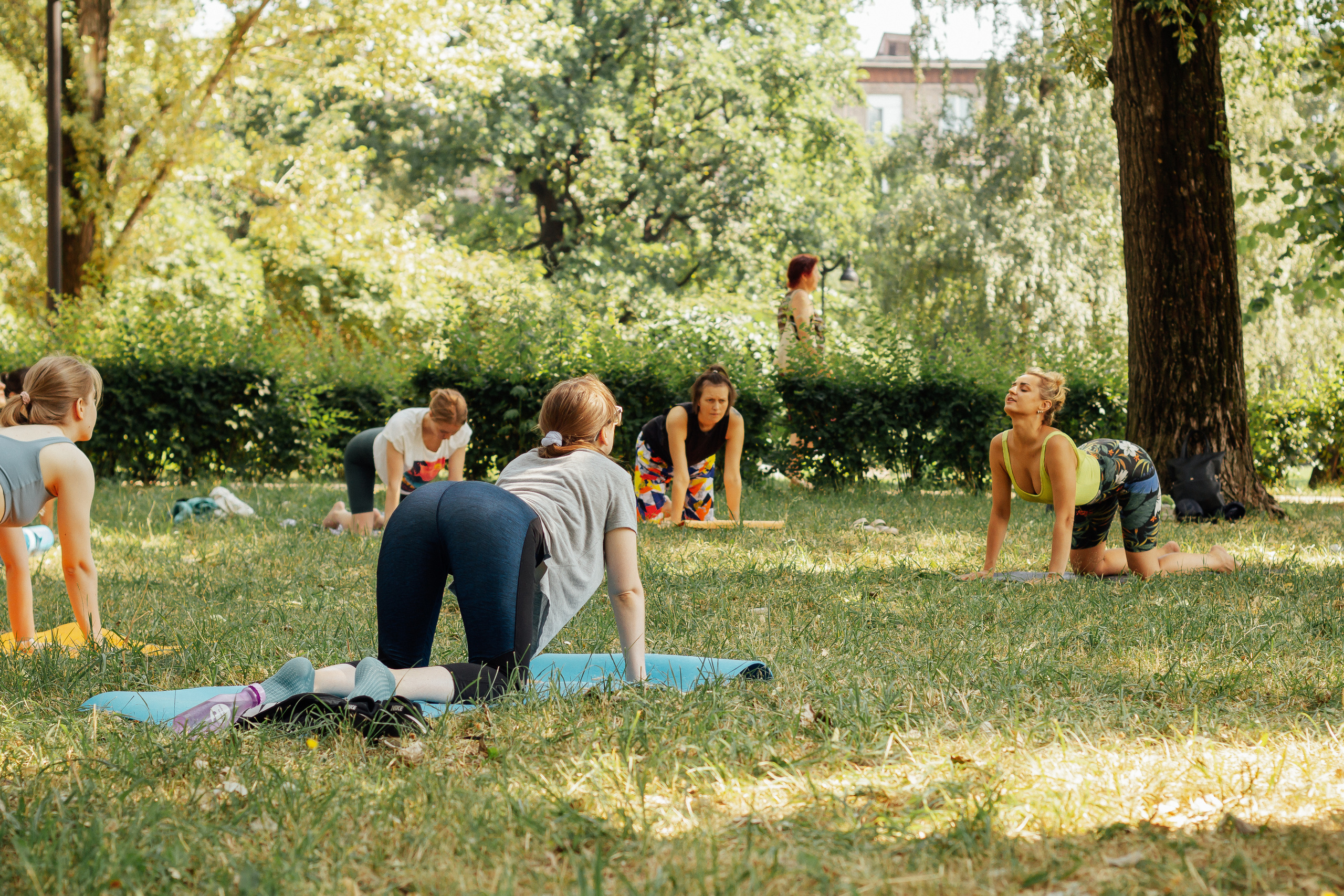 Йога в парке с Викторией. 10 июля 2021. Санкт-Петербург. Ваш персональный фотограф в Волжском Мария Морозова