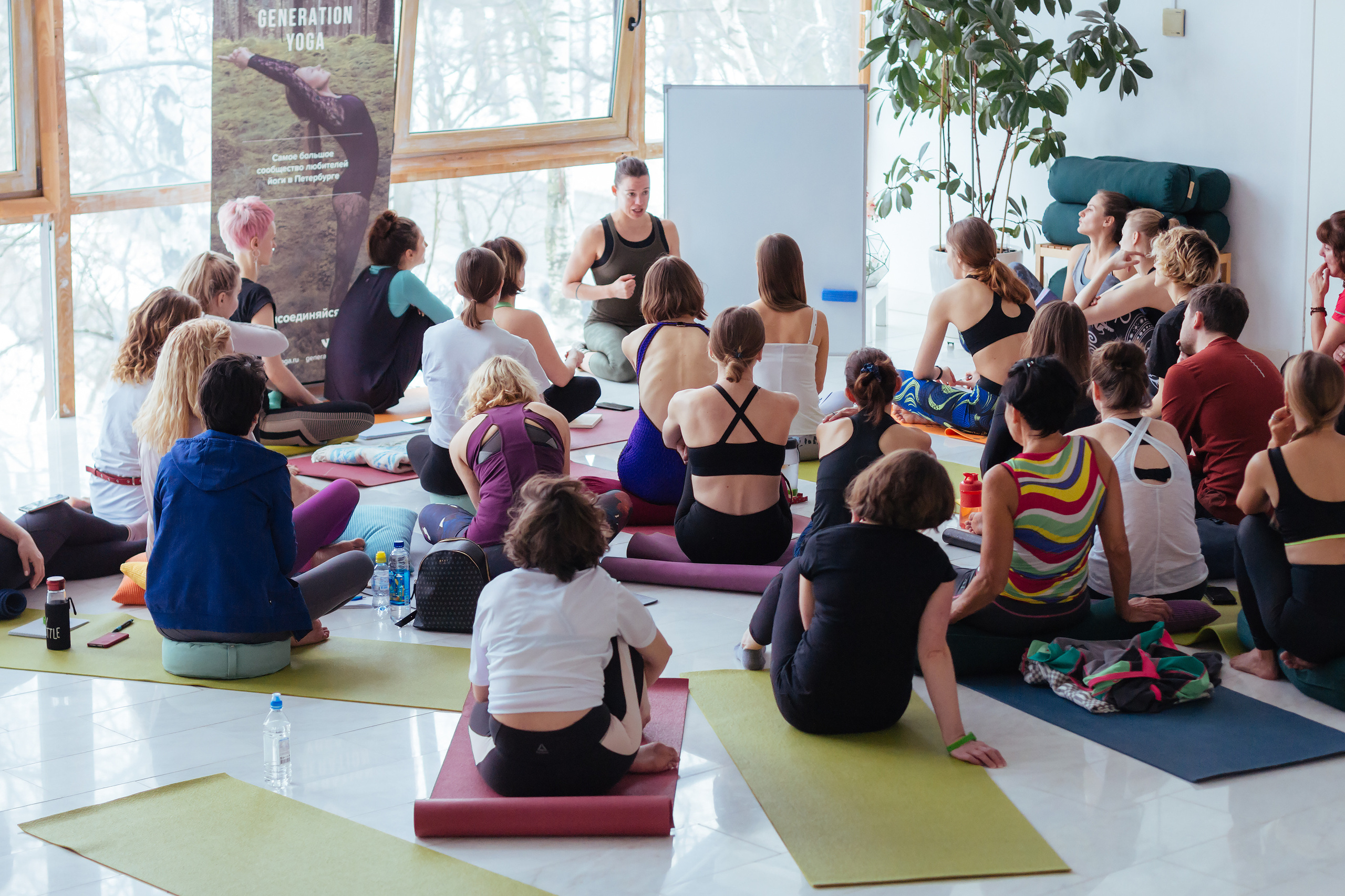 Йога семинар с Алёной Тихоновой. 08 февраля 2020. Санкт-Петербург. Ваш персональный фотограф в Волжском Мария Морозова