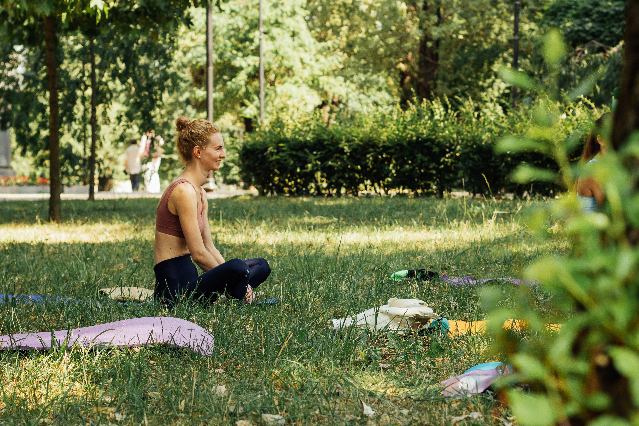 Йога в парке с Викторией. 10 июля 2021. Санкт-Петербург. Ваш персональный фотограф в Волжском Мария Морозова
