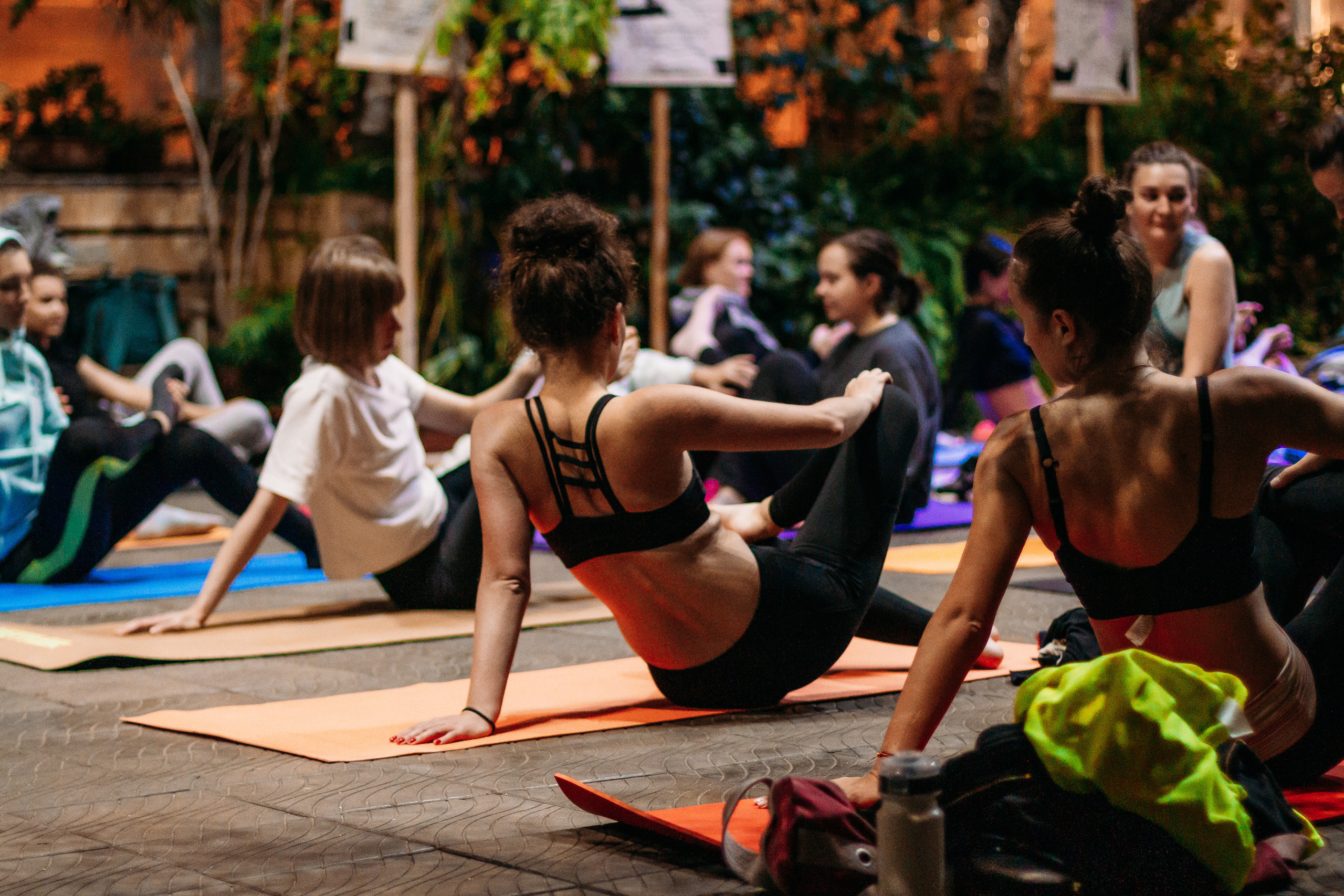 Йога с Анастасией Райденковой в Оранжерее. 16 сентября 2020. Санкт-Петербург. Ваш персональный фотограф в Волжском Мария Морозова