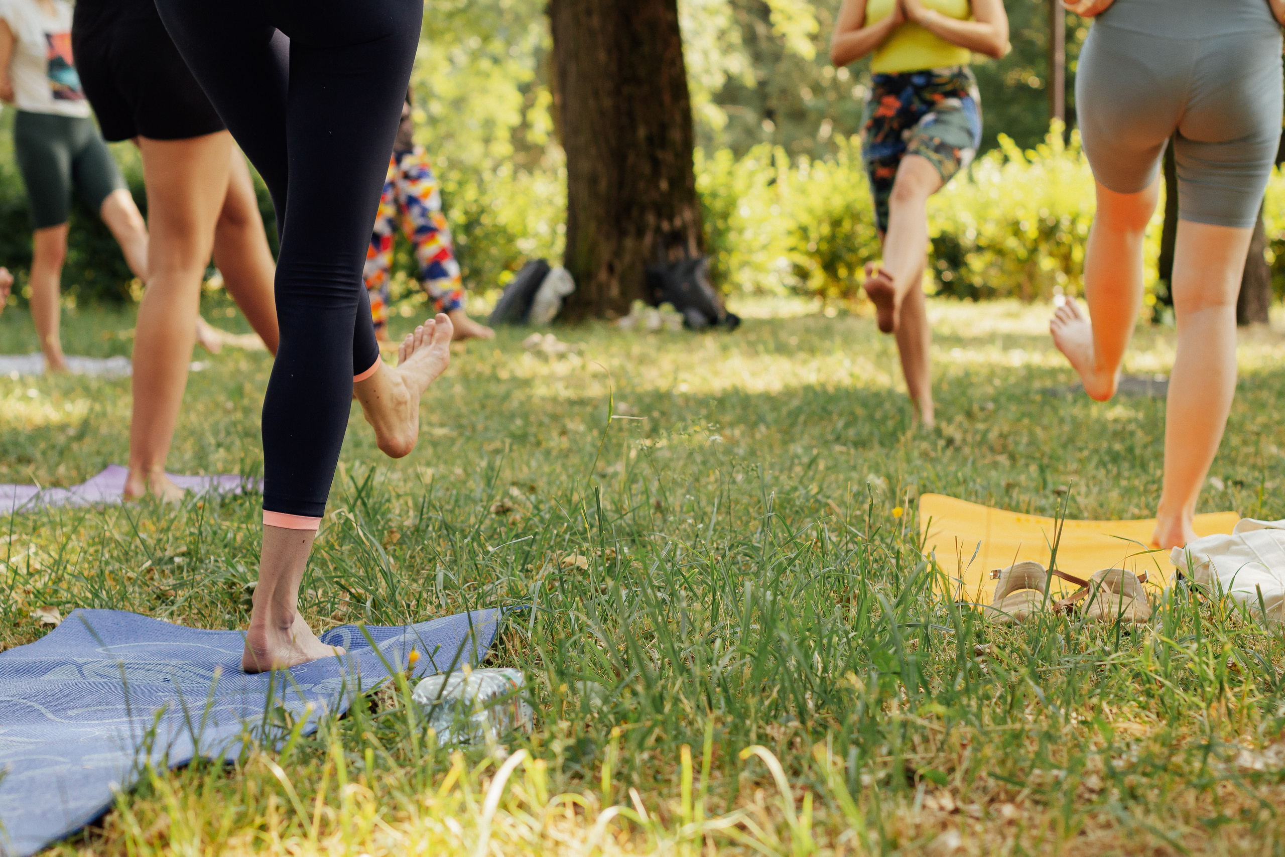 Йога в парке с Викторией. 10 июля 2021. Санкт-Петербург. Ваш персональный фотограф в Волжском Мария Морозова