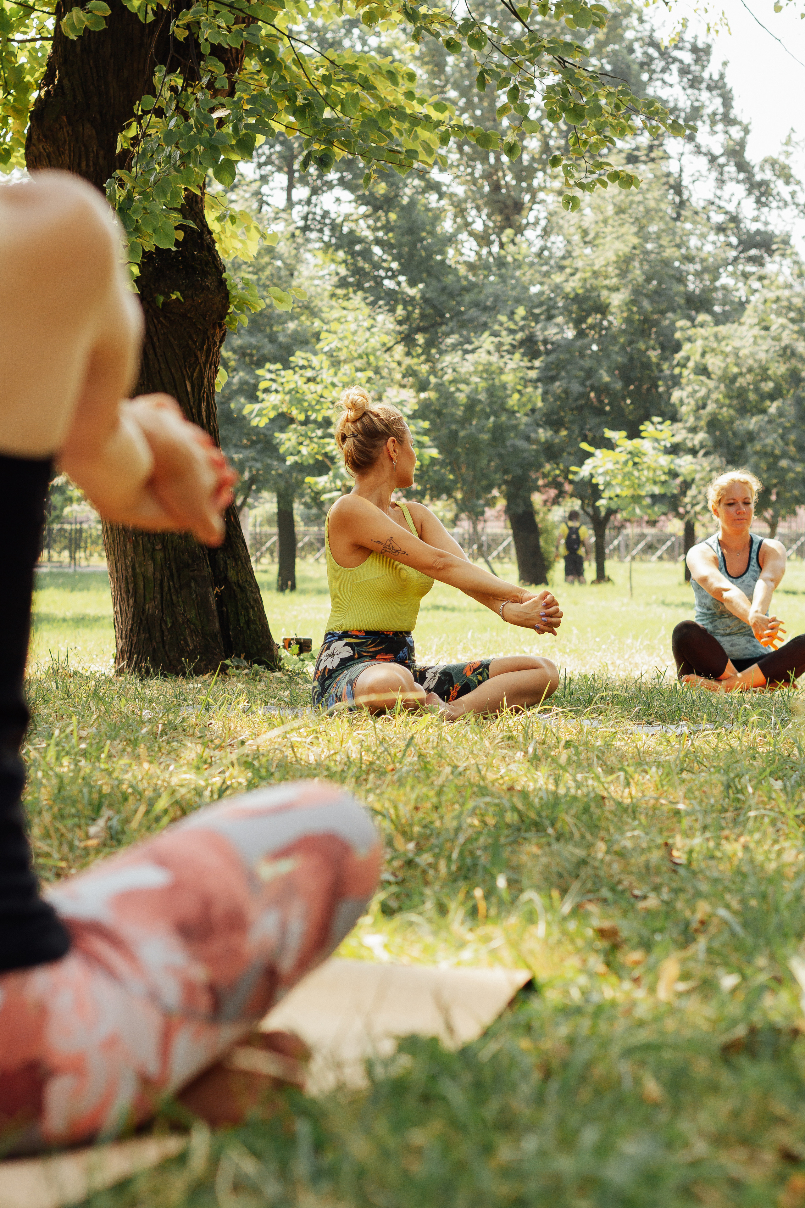 Йога в парке с Викторией. 10 июля 2021. Санкт-Петербург. Ваш персональный фотограф в Волжском Мария Морозова