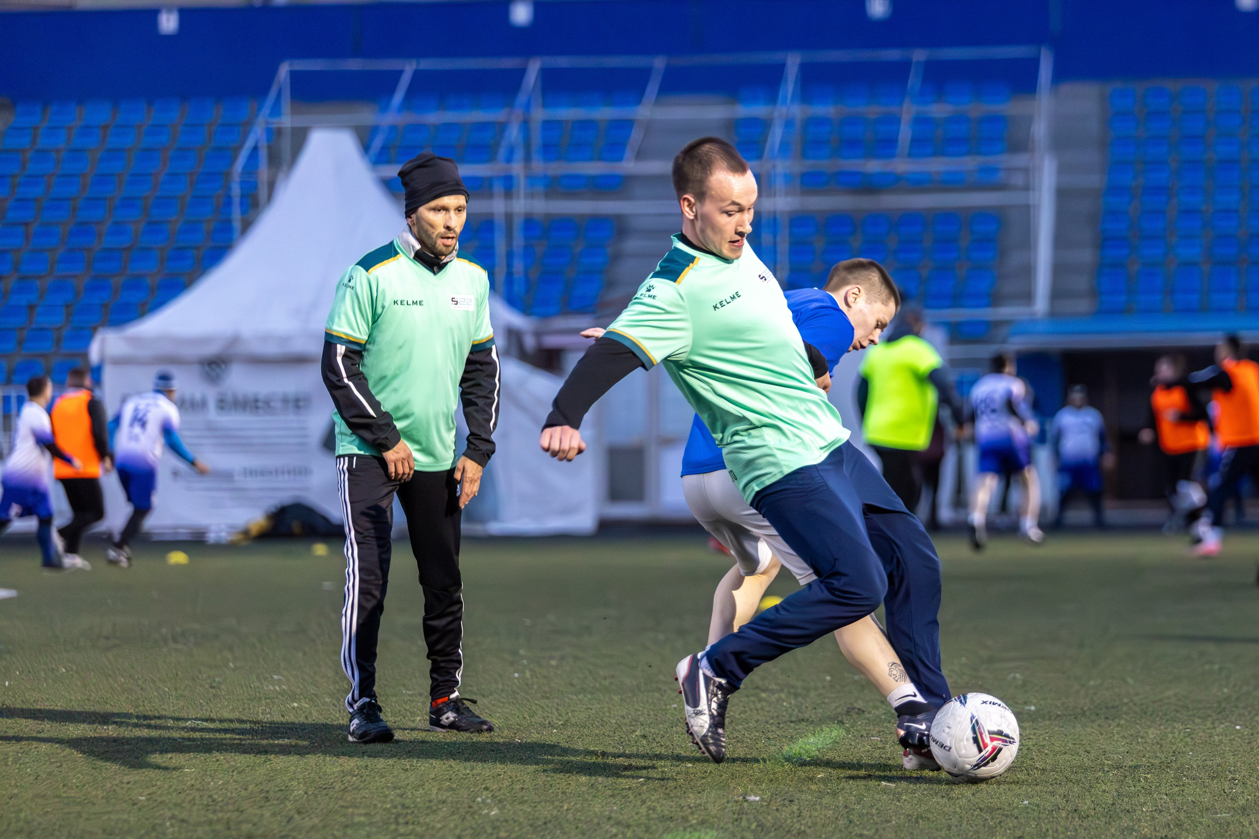 Ночная Футбольная Лига. ПЗСП — S22. 23.04.2026. Репортажный и спортивный фотограф в г. Пермь Зильберг Павел