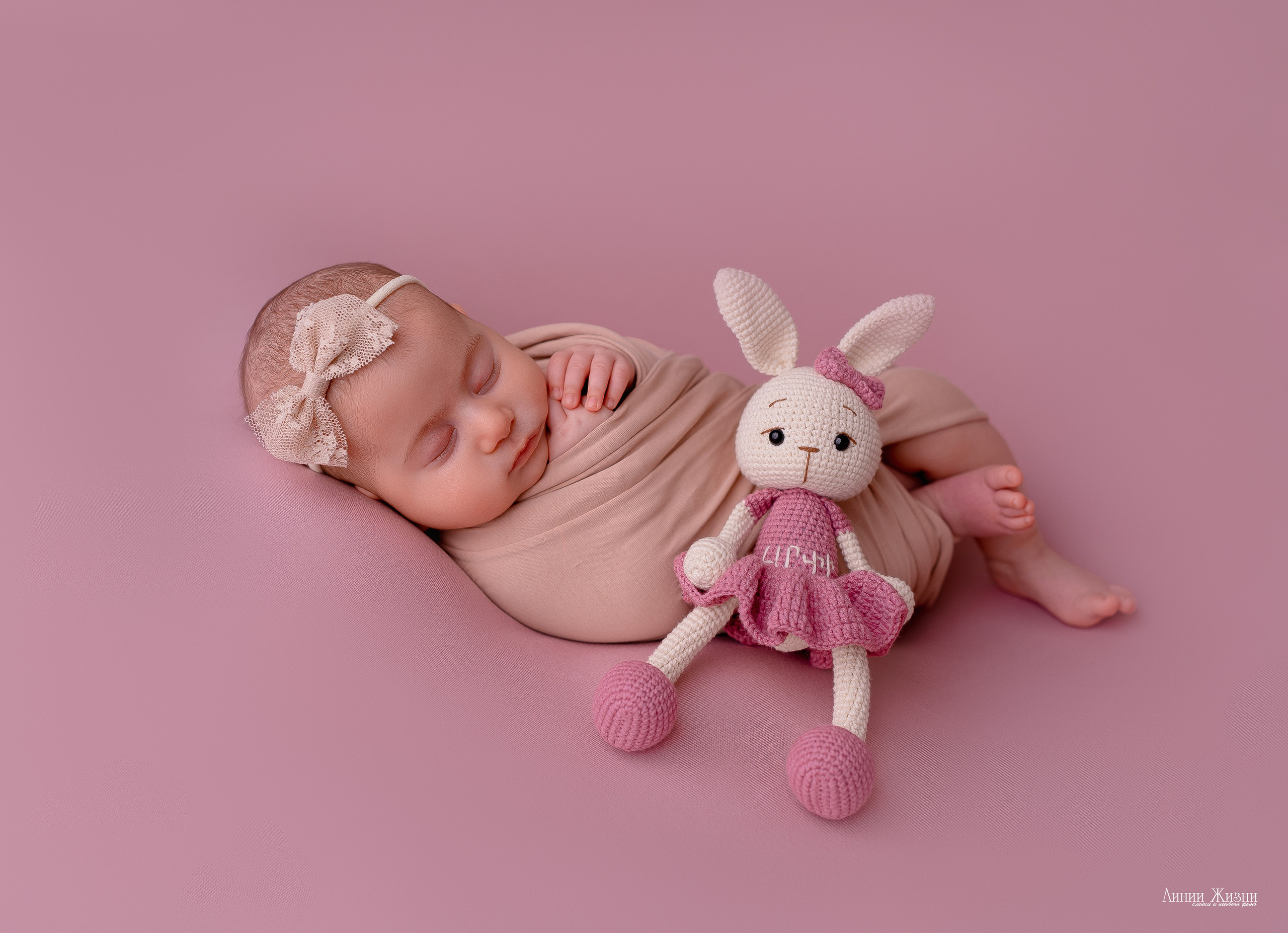 Фотосессии новорожденных студия Линии Жизни. Фотограф новорожденных в Нижнем Новгороде Сергеева Оксана