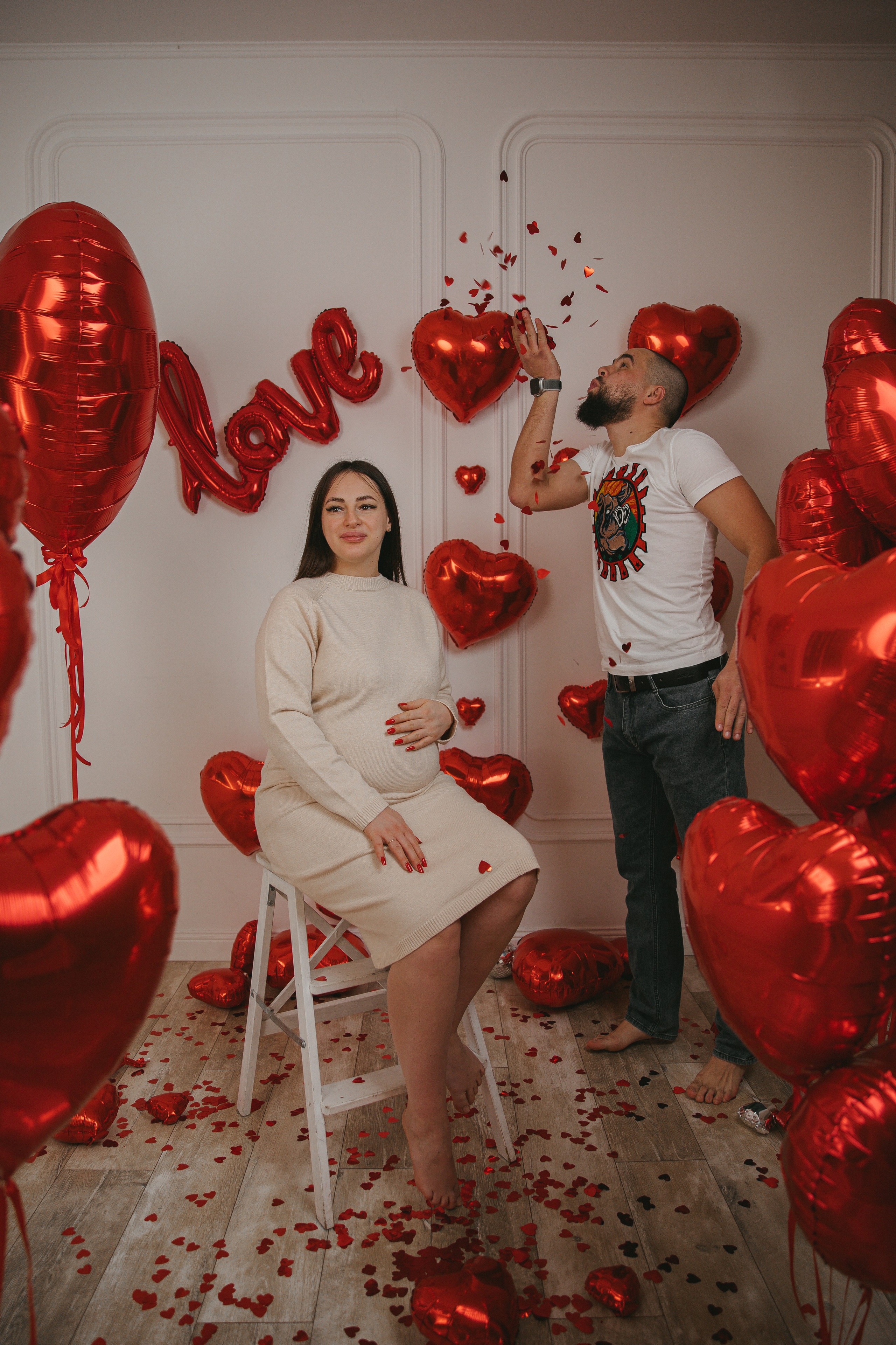 Фотодень с сердцами