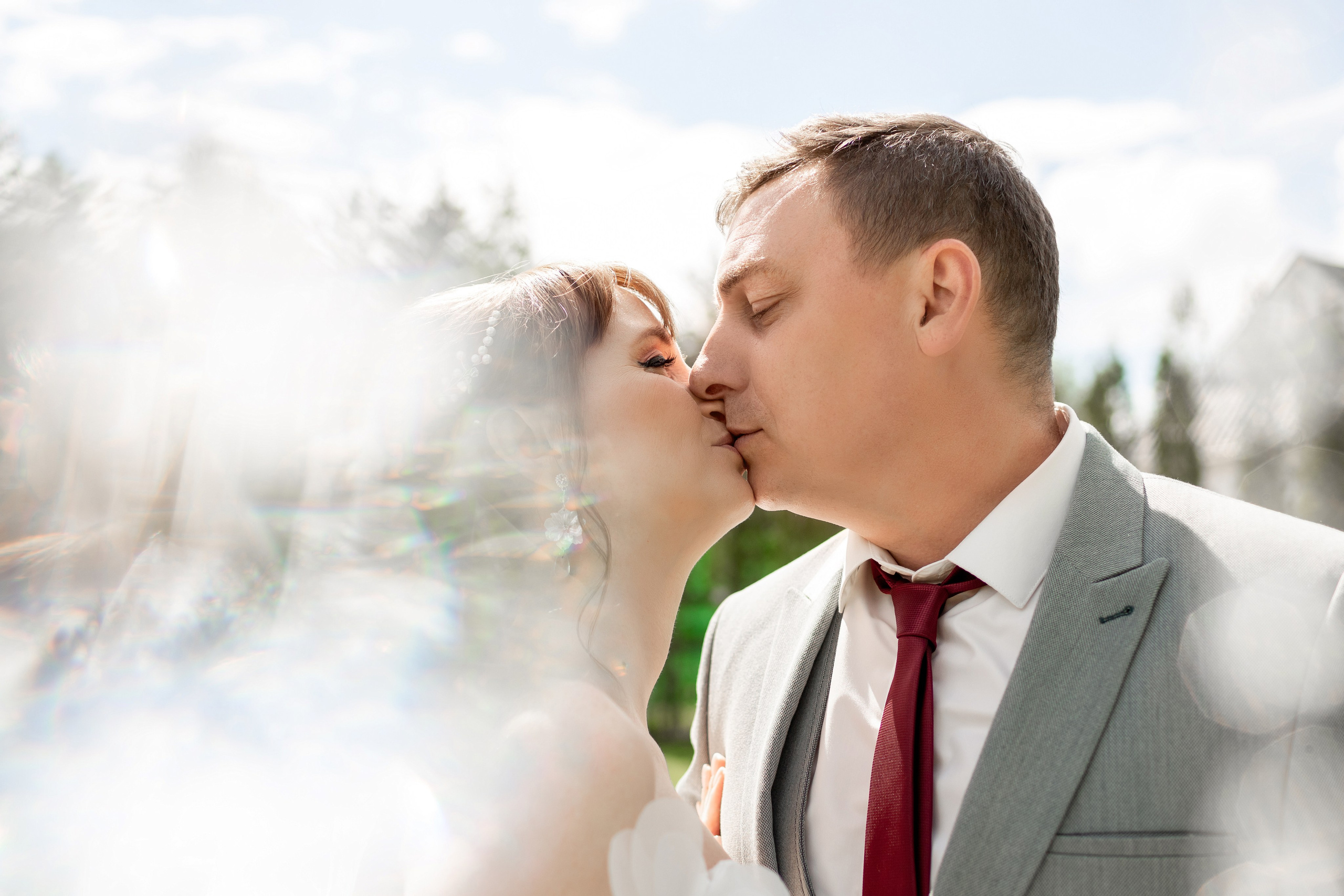 Свадебная фотосессия на загородной площадке. Свадебный фотограф Кирилл Белый