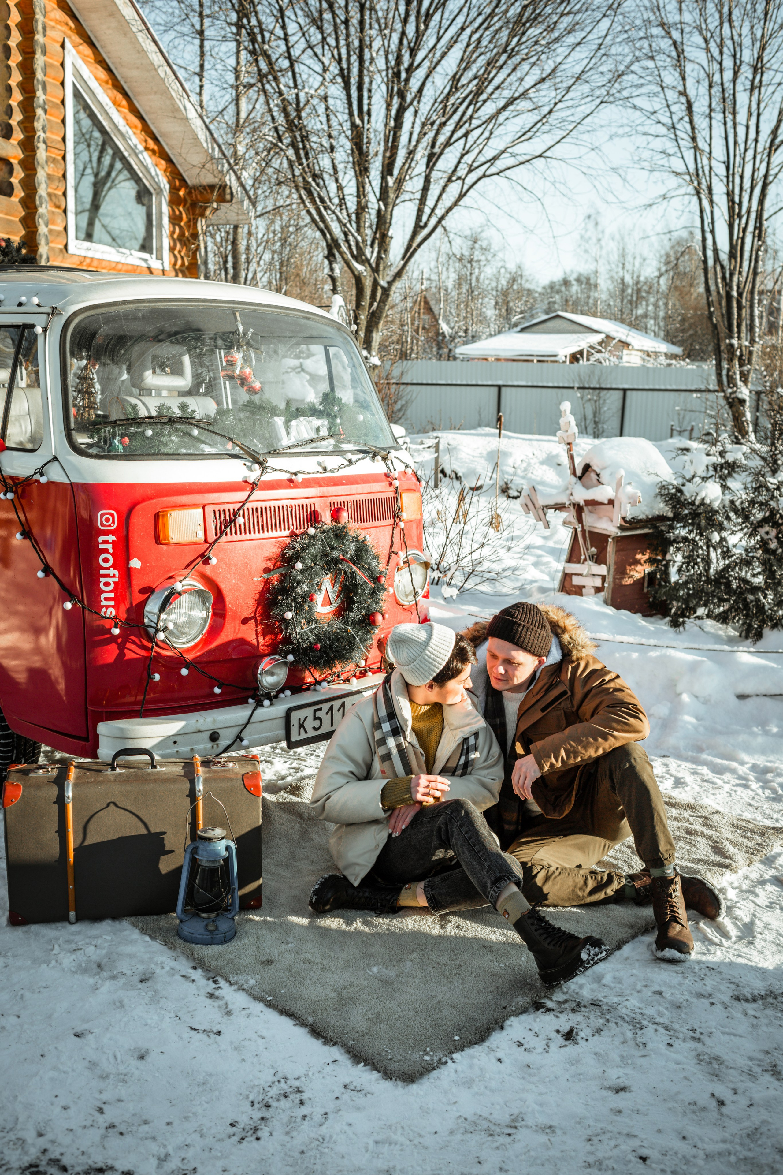 Фотосессия love story зимой. Свадебный фотограф Кирилл Белый