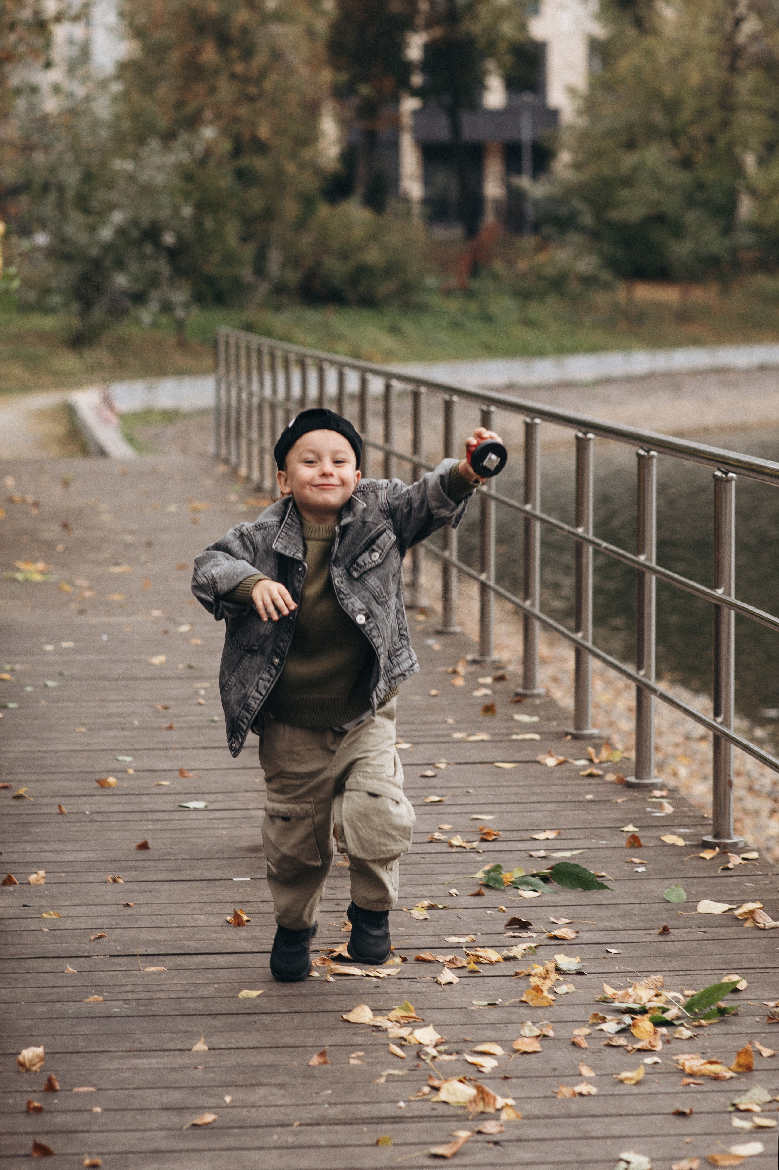 Осень в городе. Семейный фотограф в Москве Марина Петра