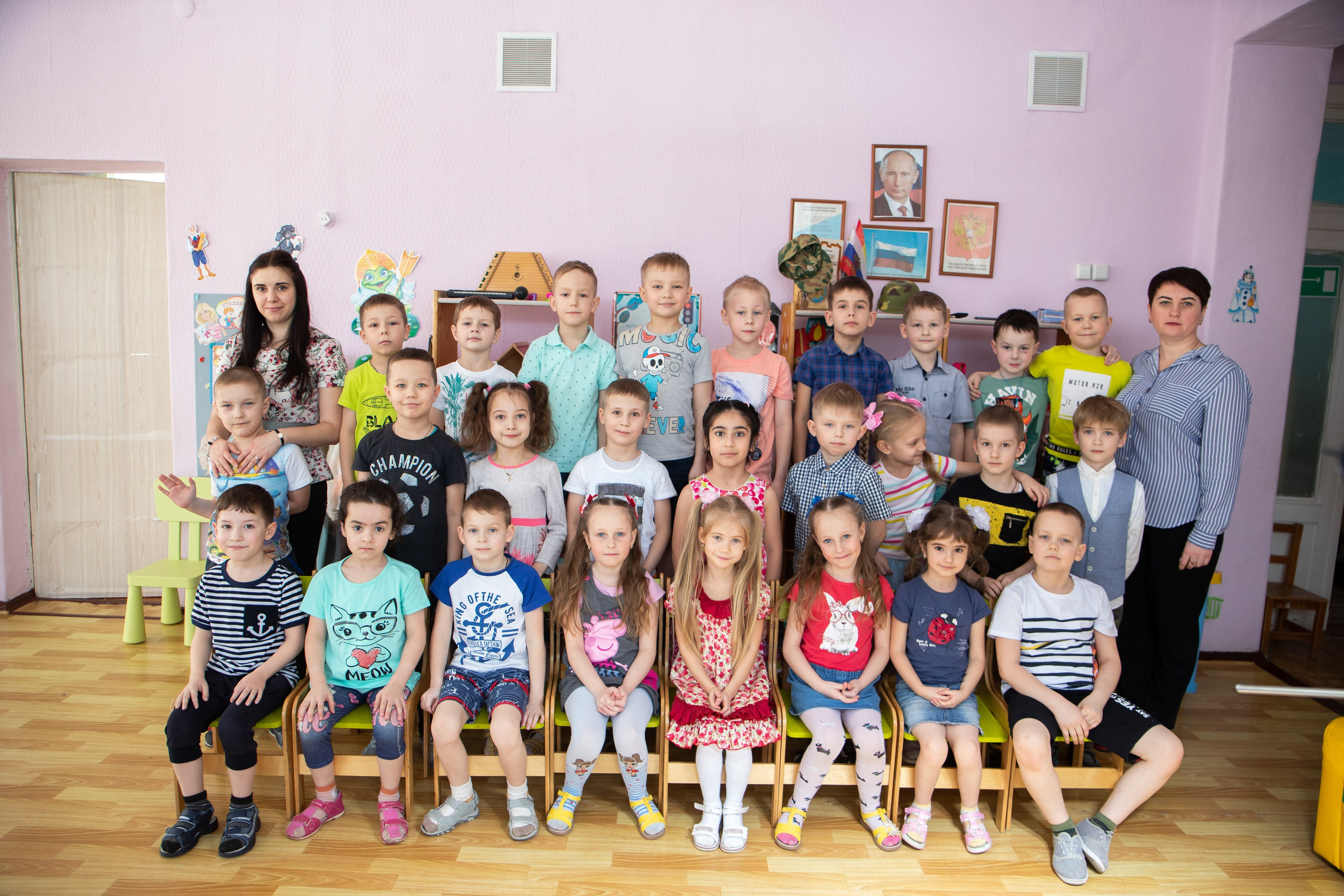 Общее фото (детский сад). Фотограф Ногинск Электросталь Наталья Осетрова