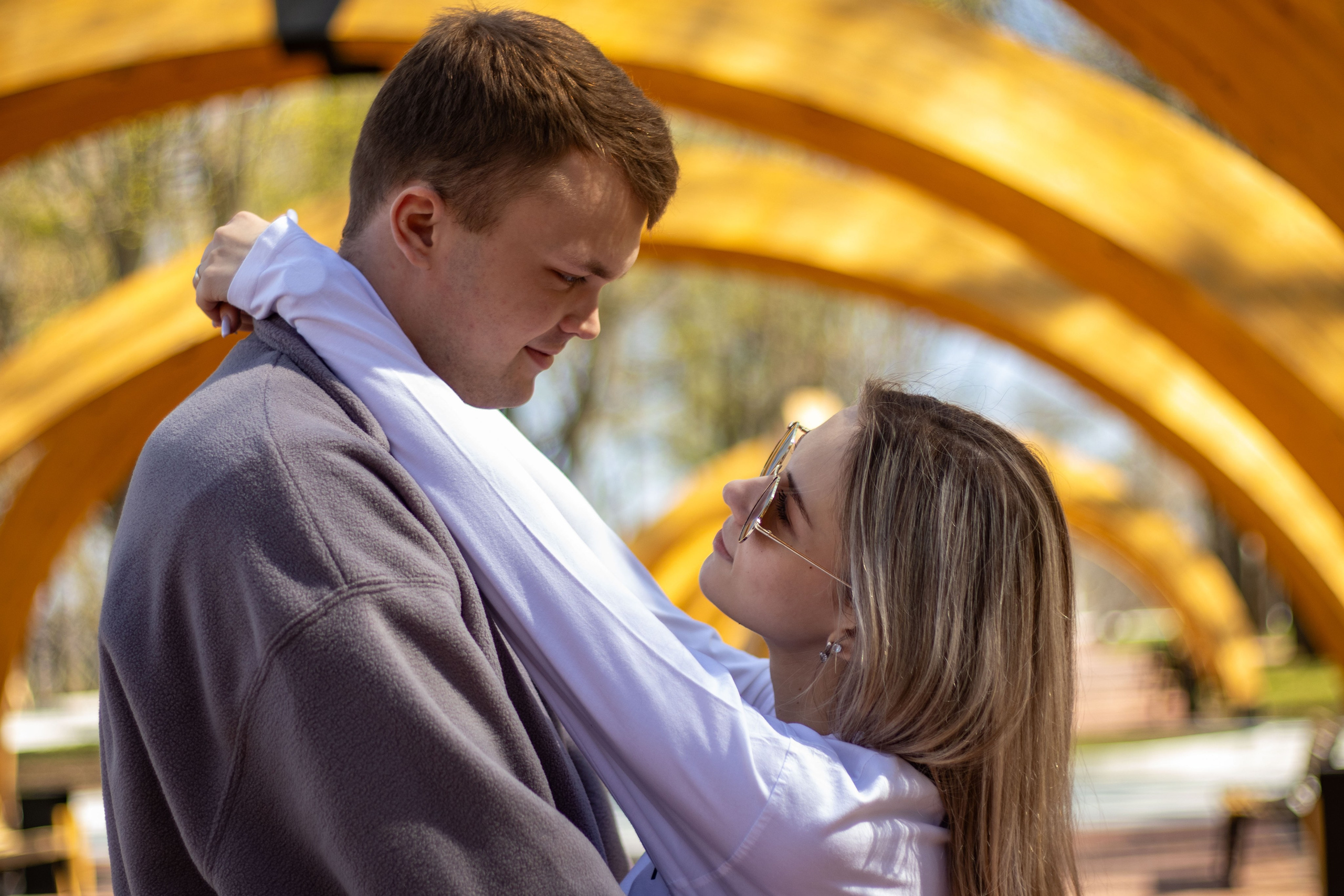 Love story в Нижнем Новгороде Александровский сад