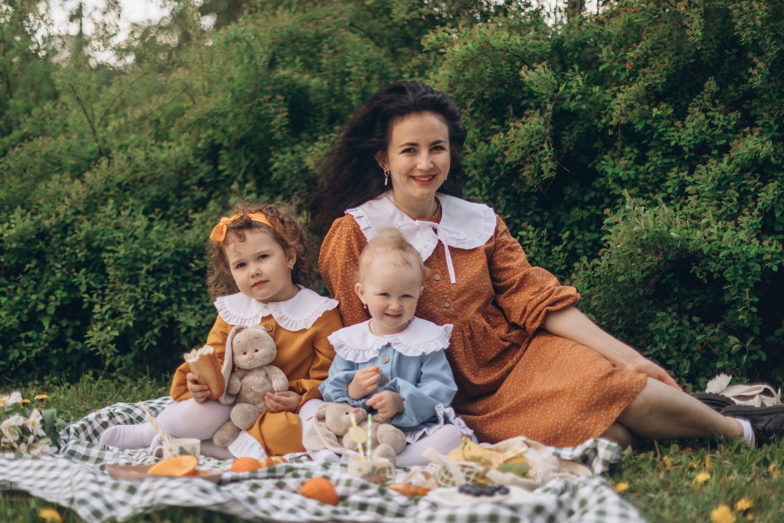Пикник в парке. Детский и семейный фотограф в Москве Светлана Шабалина