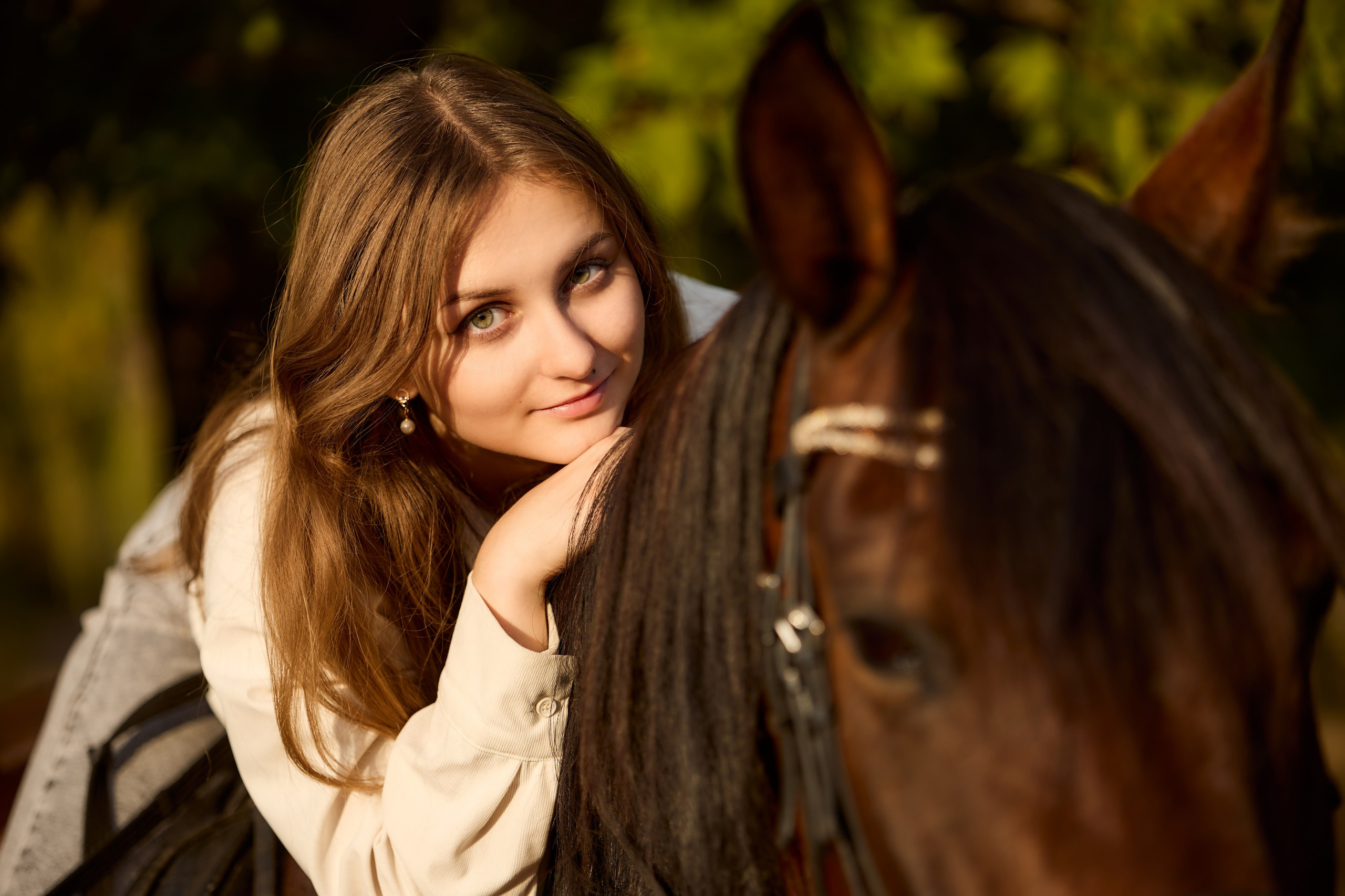 С ЛОШАДКОЙ. Фотограф Татаринов Андрей (Донецк / Макеевка)