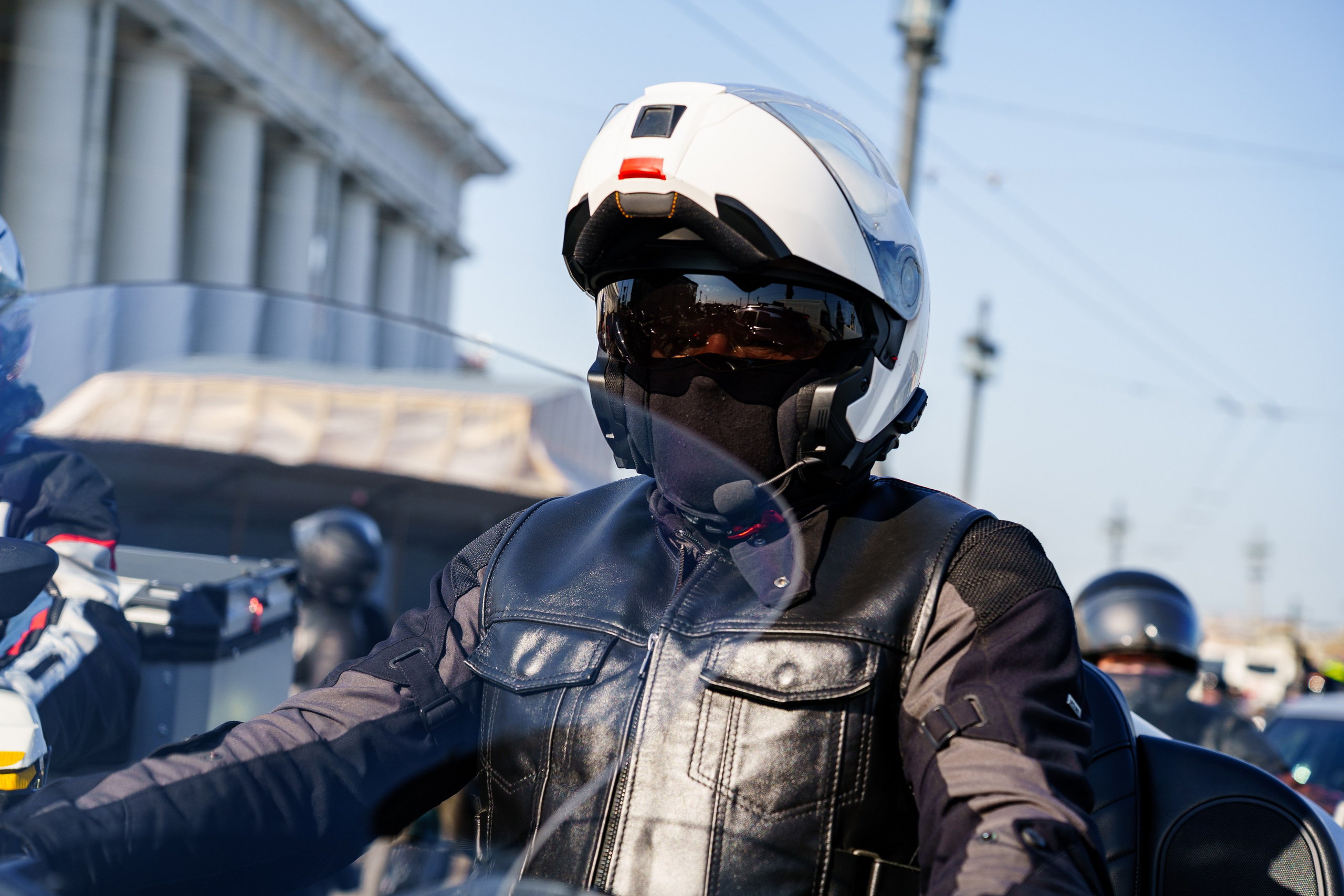 Прохват мотоклуба Norman Riders ч.1. Концертный и репортажный фотограф в Санкт-Петербурге Слава Пахомов