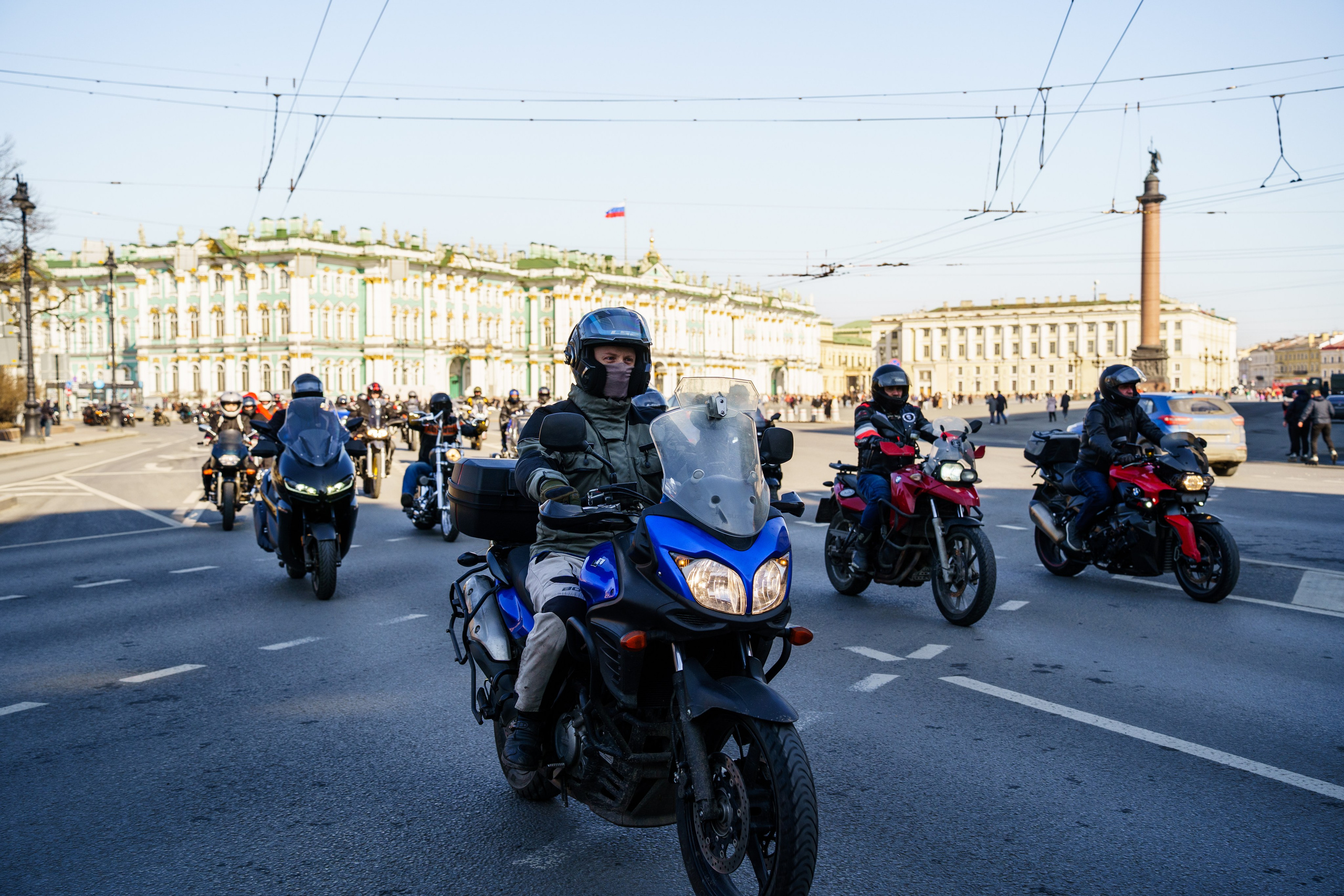 Прохват мотоклуба Norman Riders ч.1. Концертный и репортажный фотограф в Санкт-Петербурге Слава Пахомов