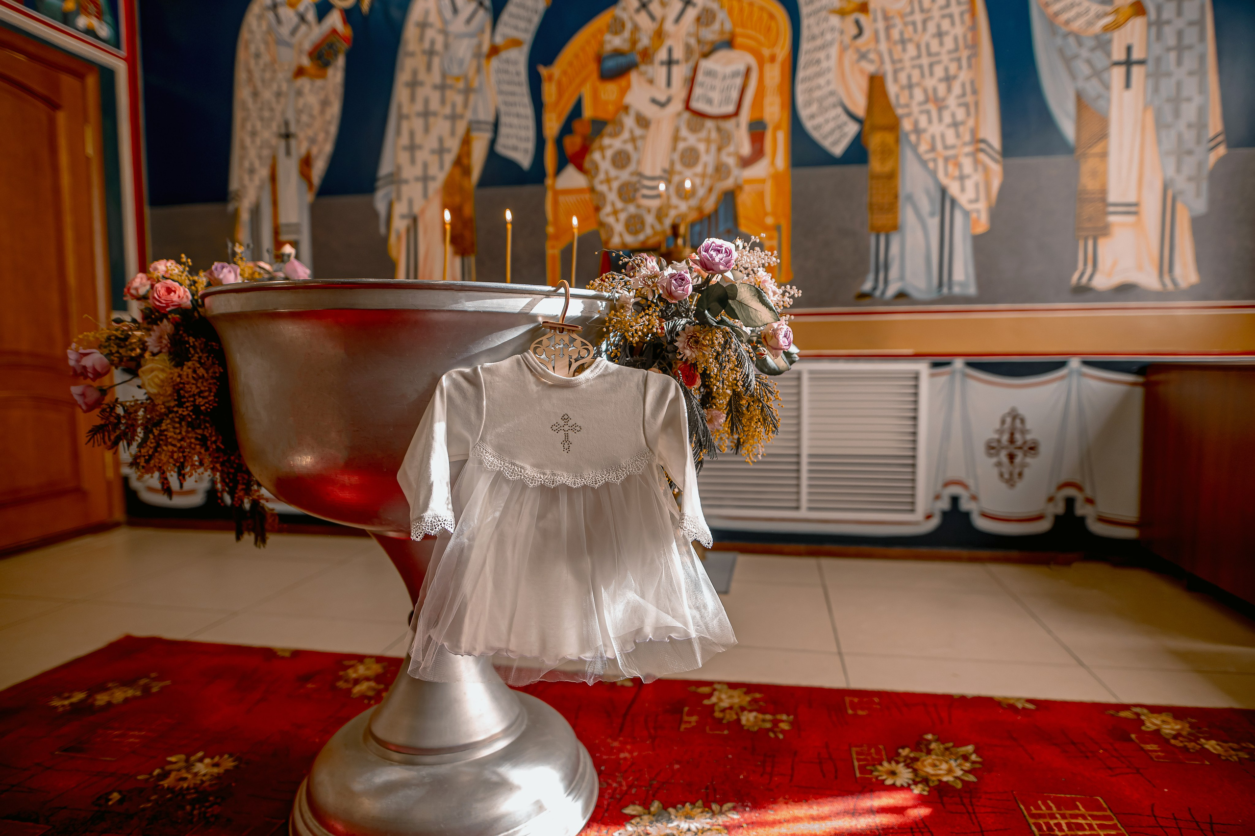 Таинство Крещения Екатерины. Фотограф Таинств Крещения и Венчания в г. Курске